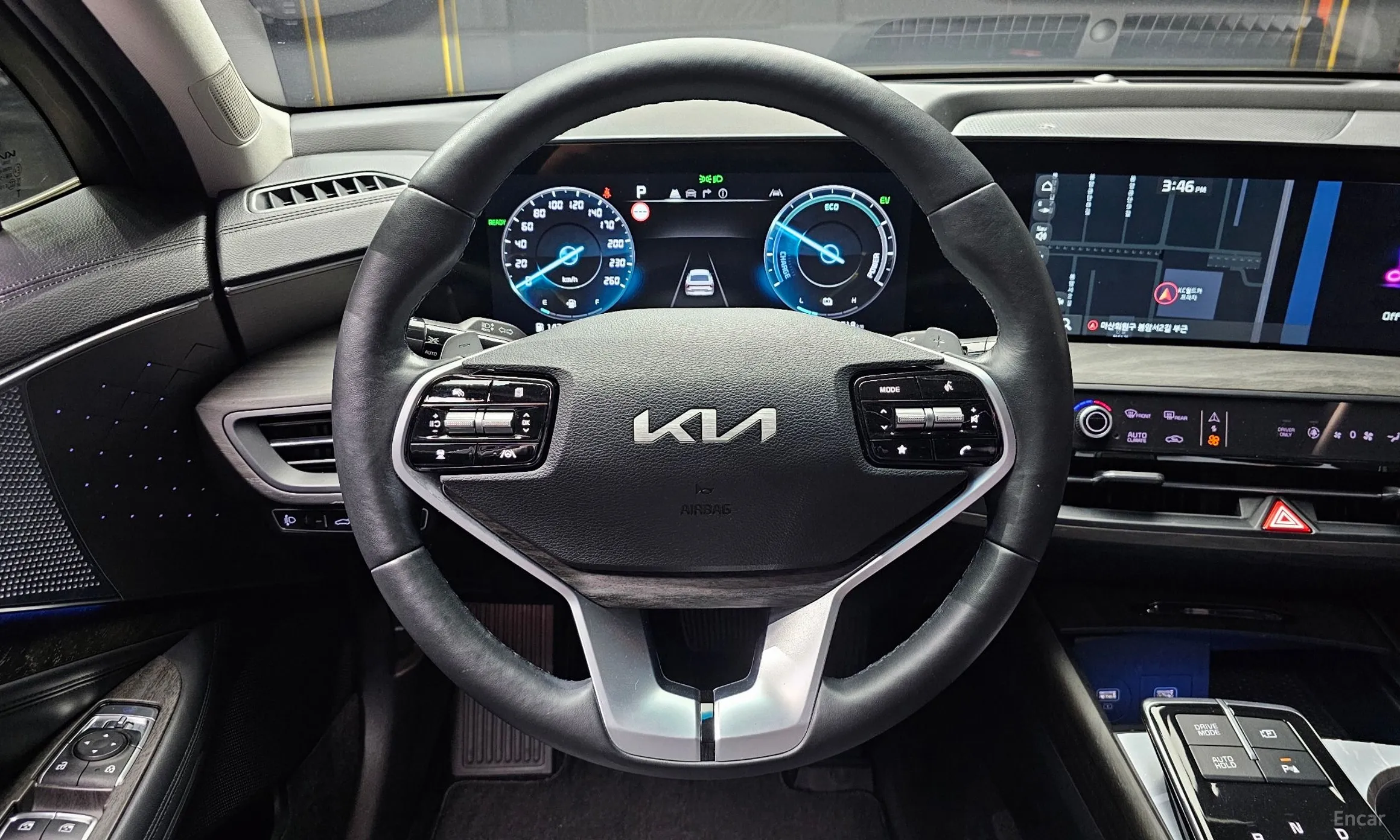 Kia K8 Hybrid превью 13