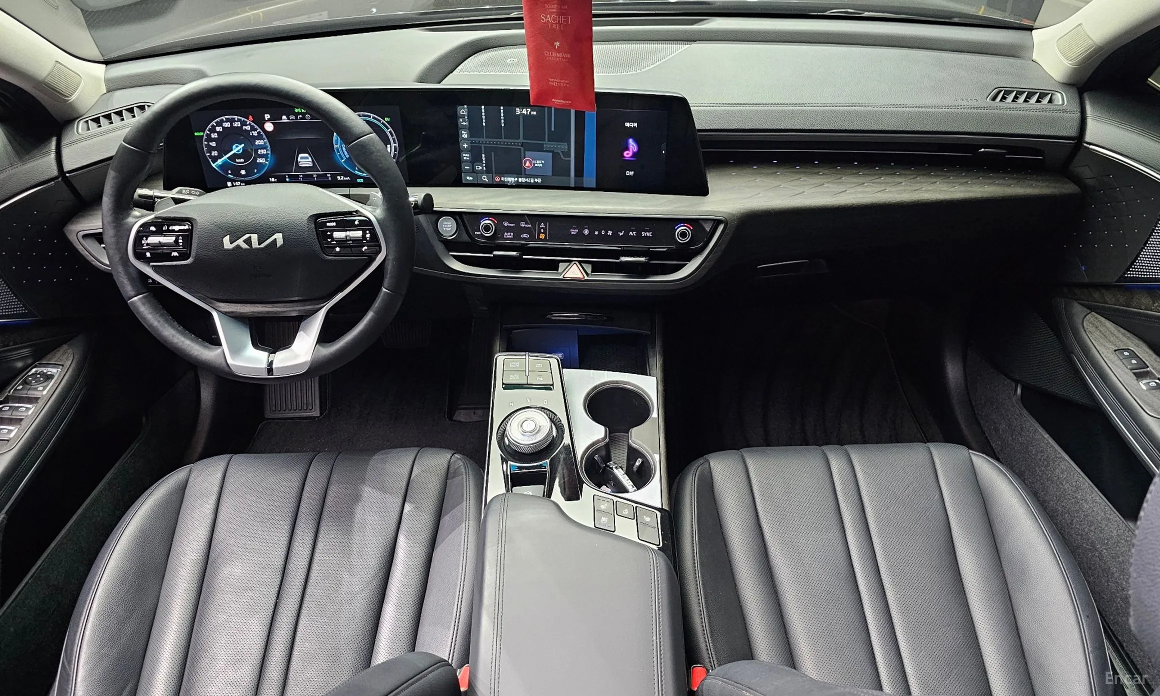 Kia K8 Hybrid превью 7