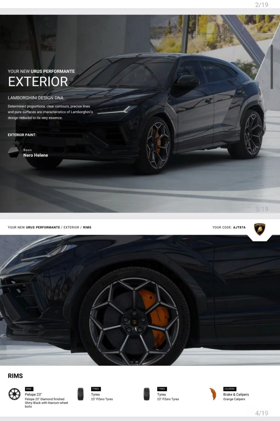 Lamborghini Urus превью 3