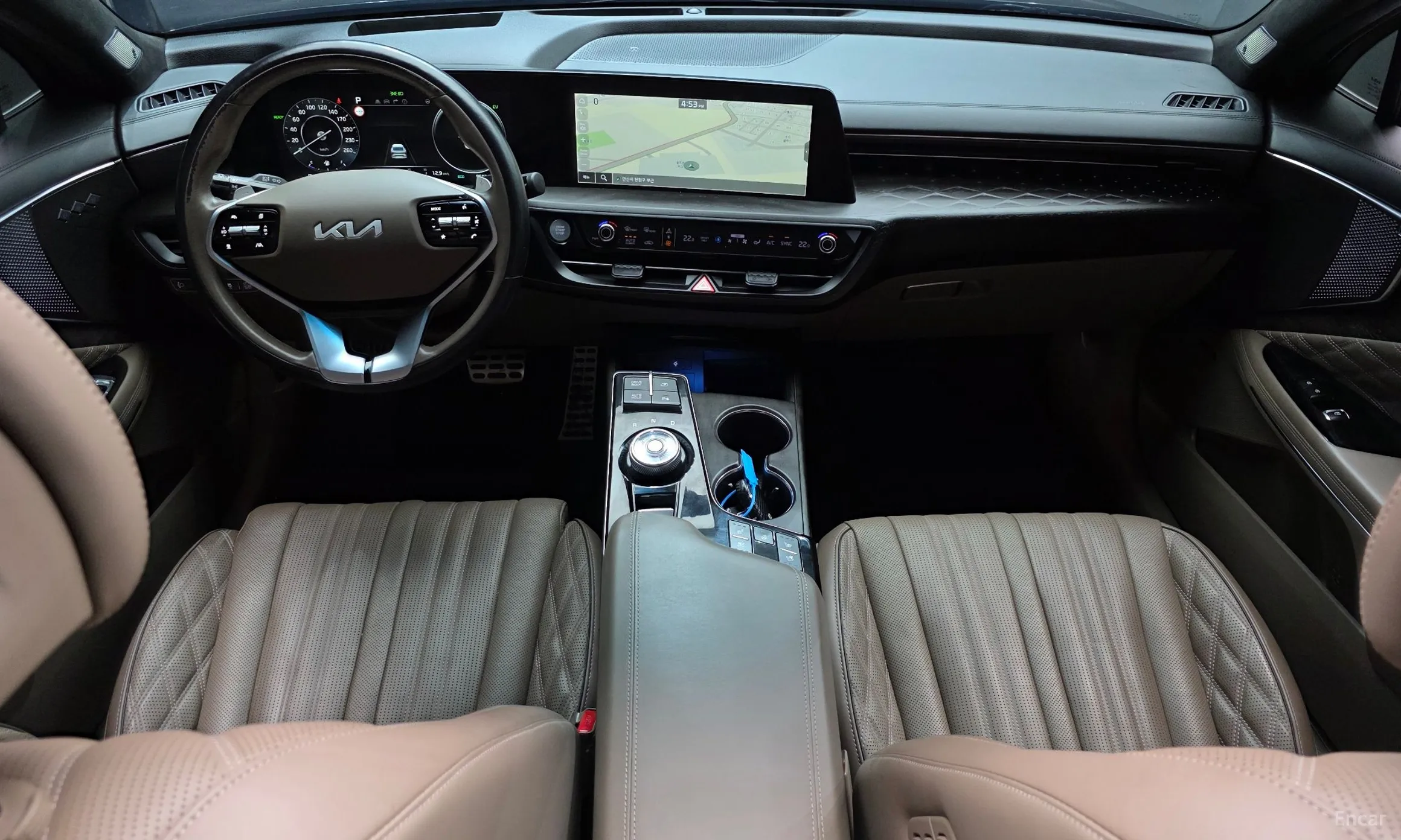 Kia K8 Hybrid превью 7