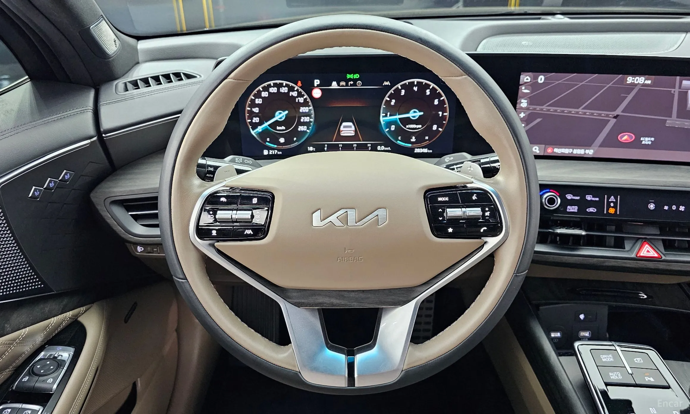 Kia K8 превью 13