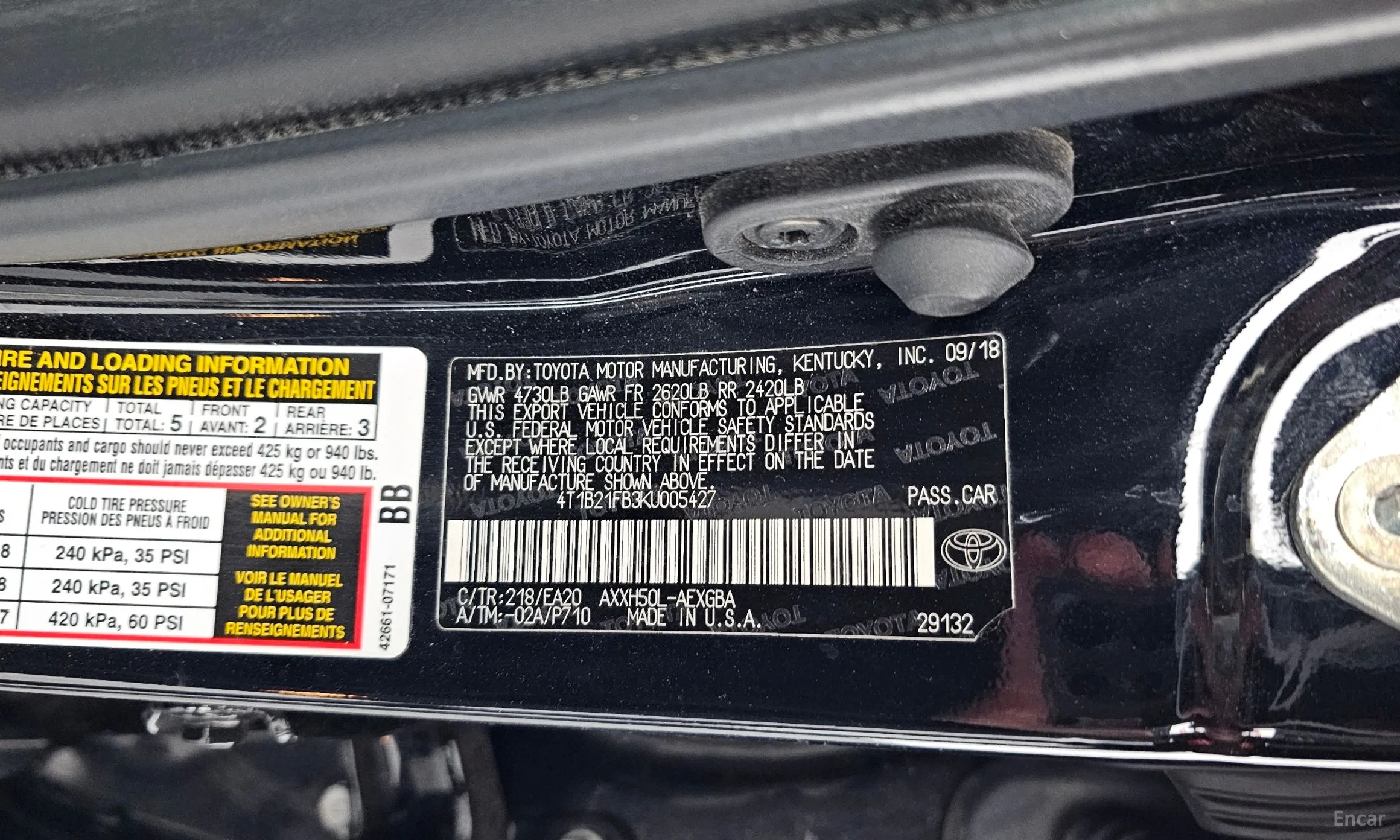 Toyota Avalon 5th Generation превью 20