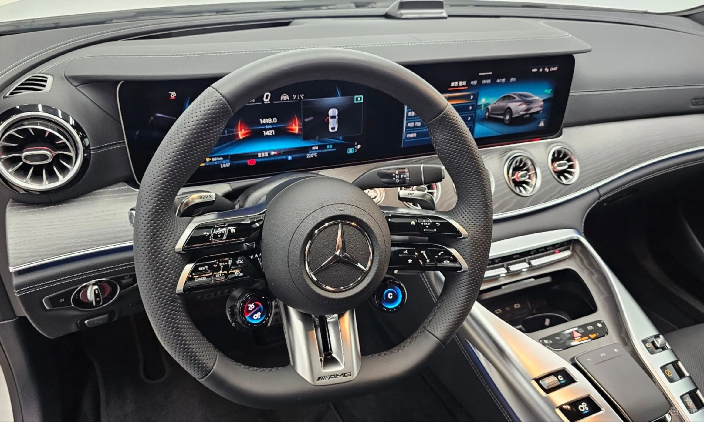 Mercedes Benz AMG GT превью 13