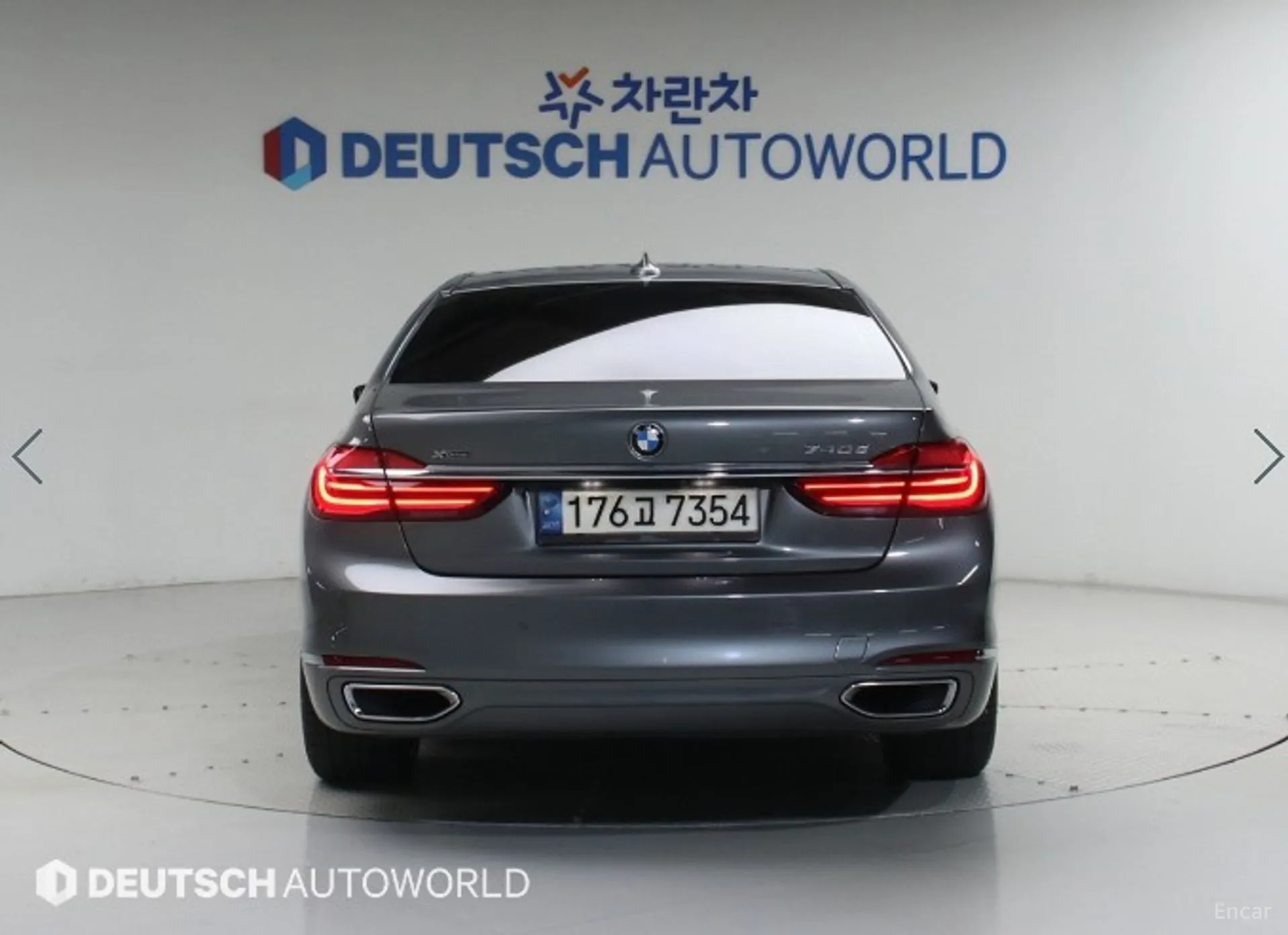 BMW 7 Series (G11) превью 4