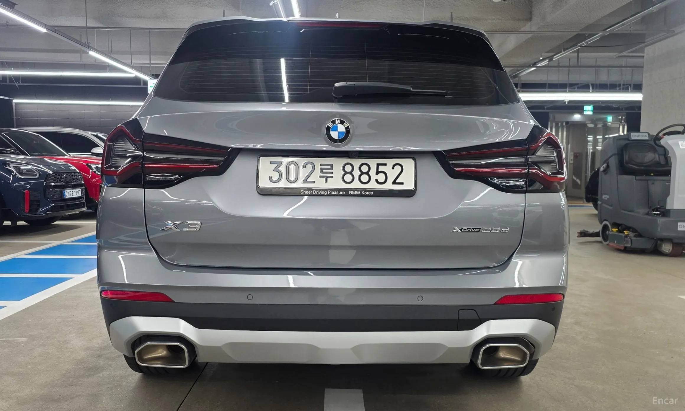 BMW X3 (G01) превью 4