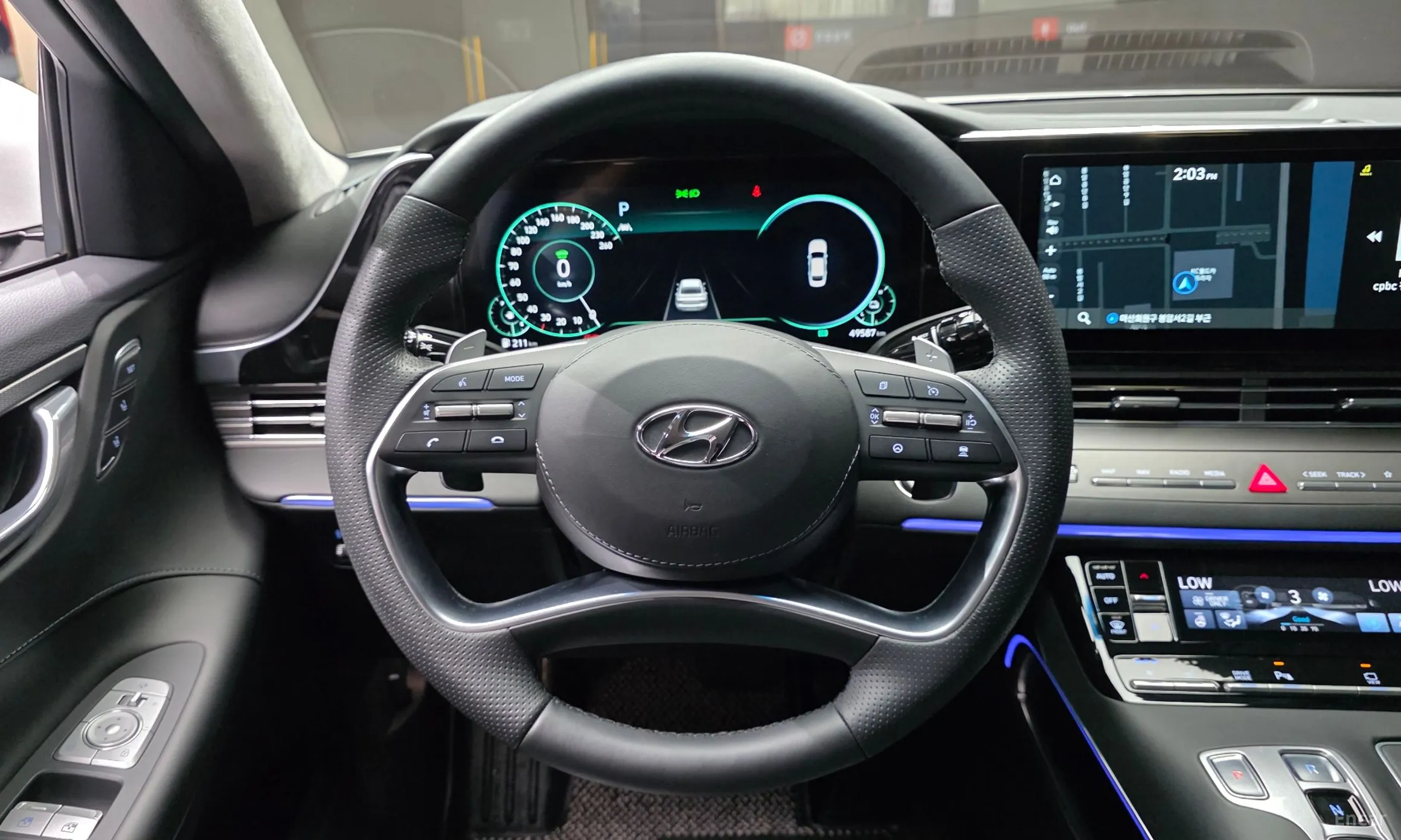 Hyundai Grandeur IG Hybrid превью 13
