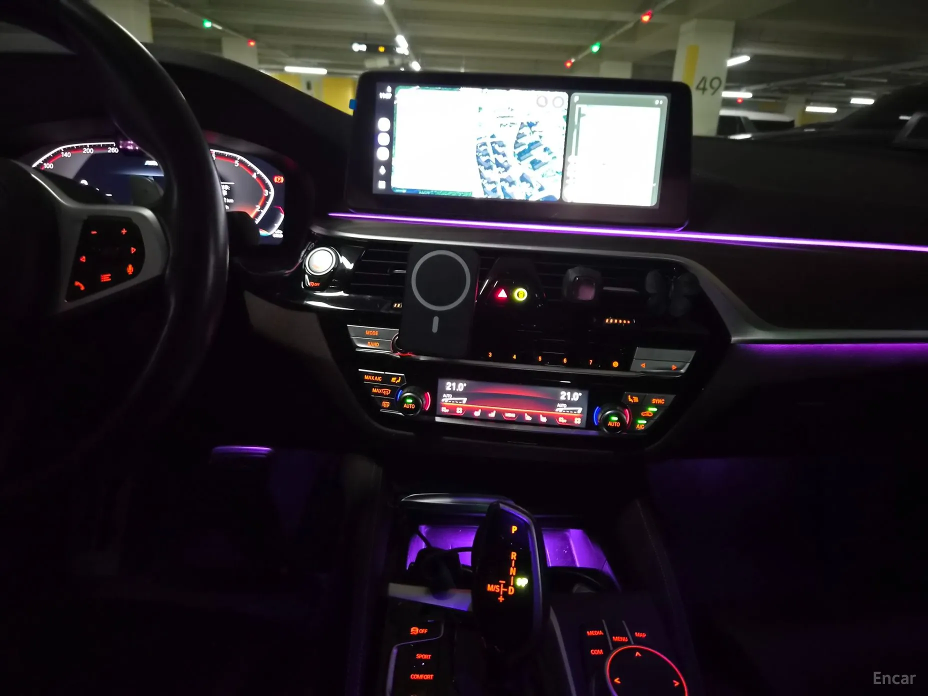 BMW 5 Series (G30) превью 8
