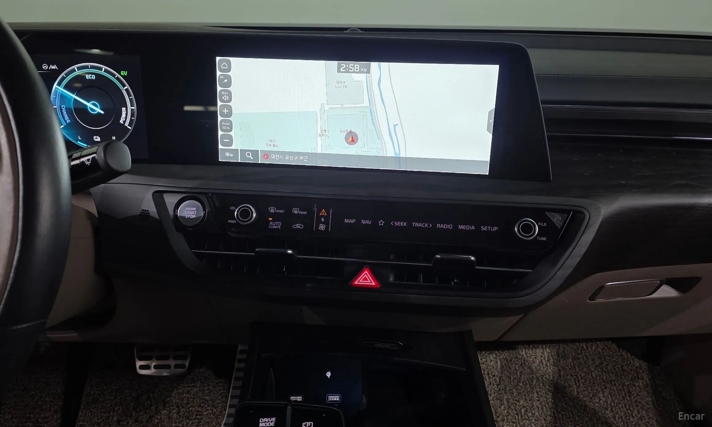 Kia K8 Hybrid превью 13