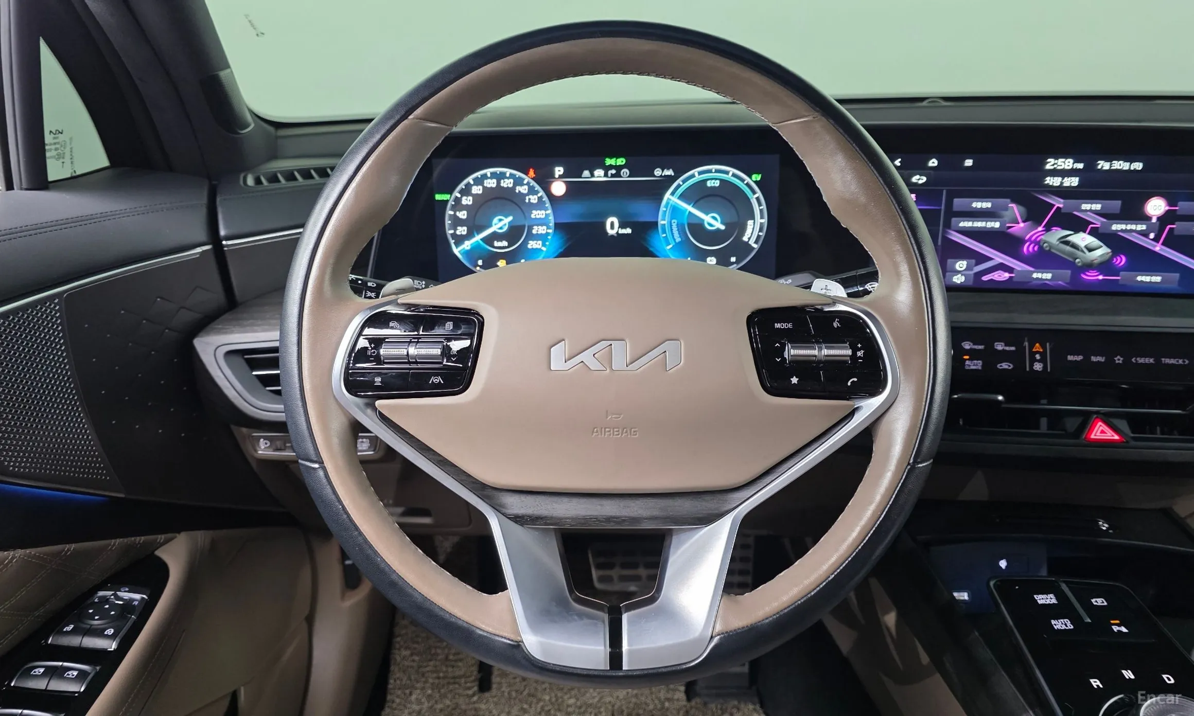 Kia K8 Hybrid превью 14