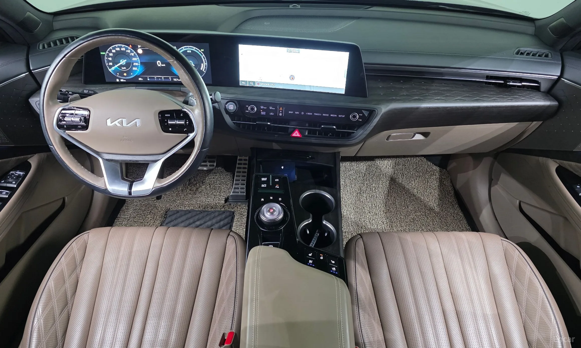 Kia K8 Hybrid превью 7