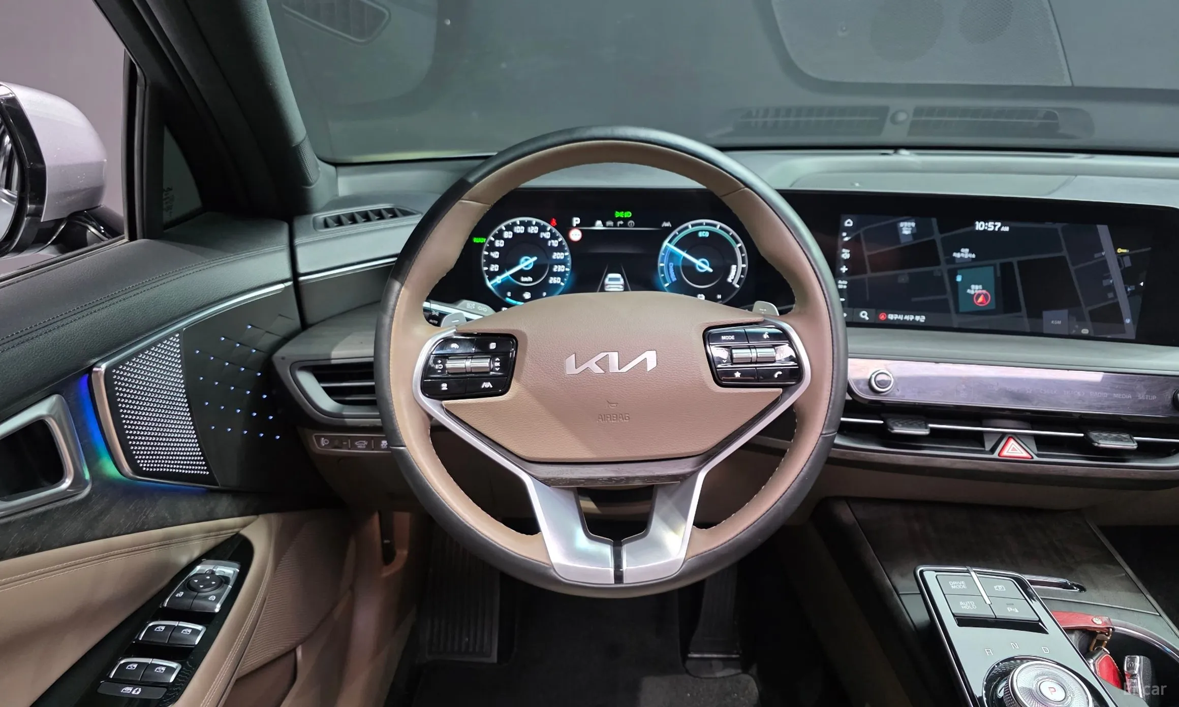 Kia K8 Hybrid превью 13
