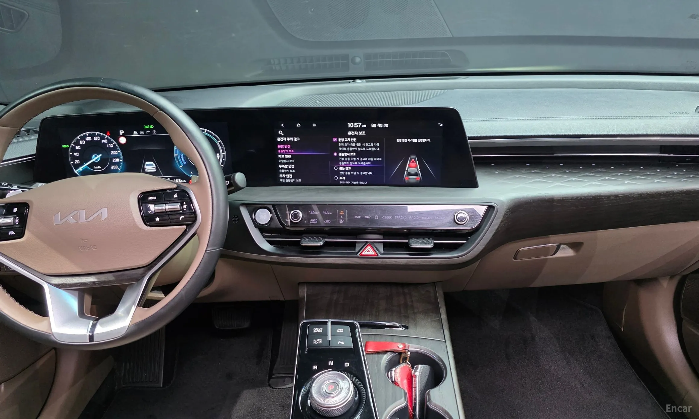 Kia K8 Hybrid превью 18