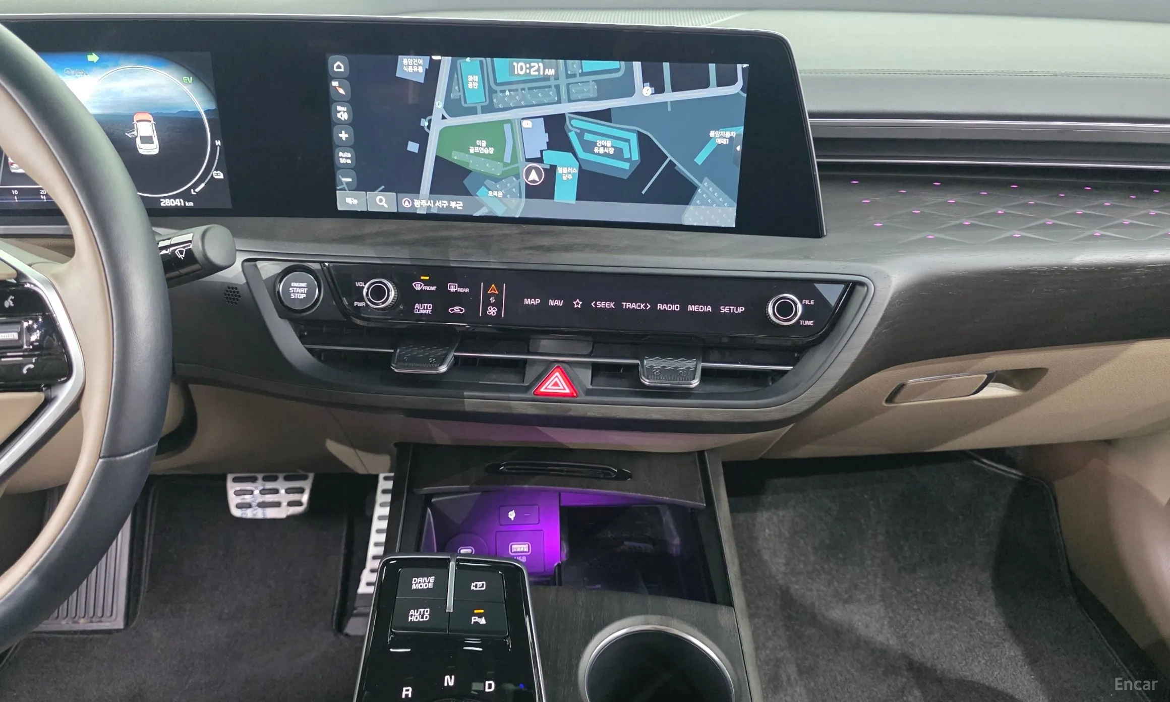 Kia K8 Hybrid превью 12