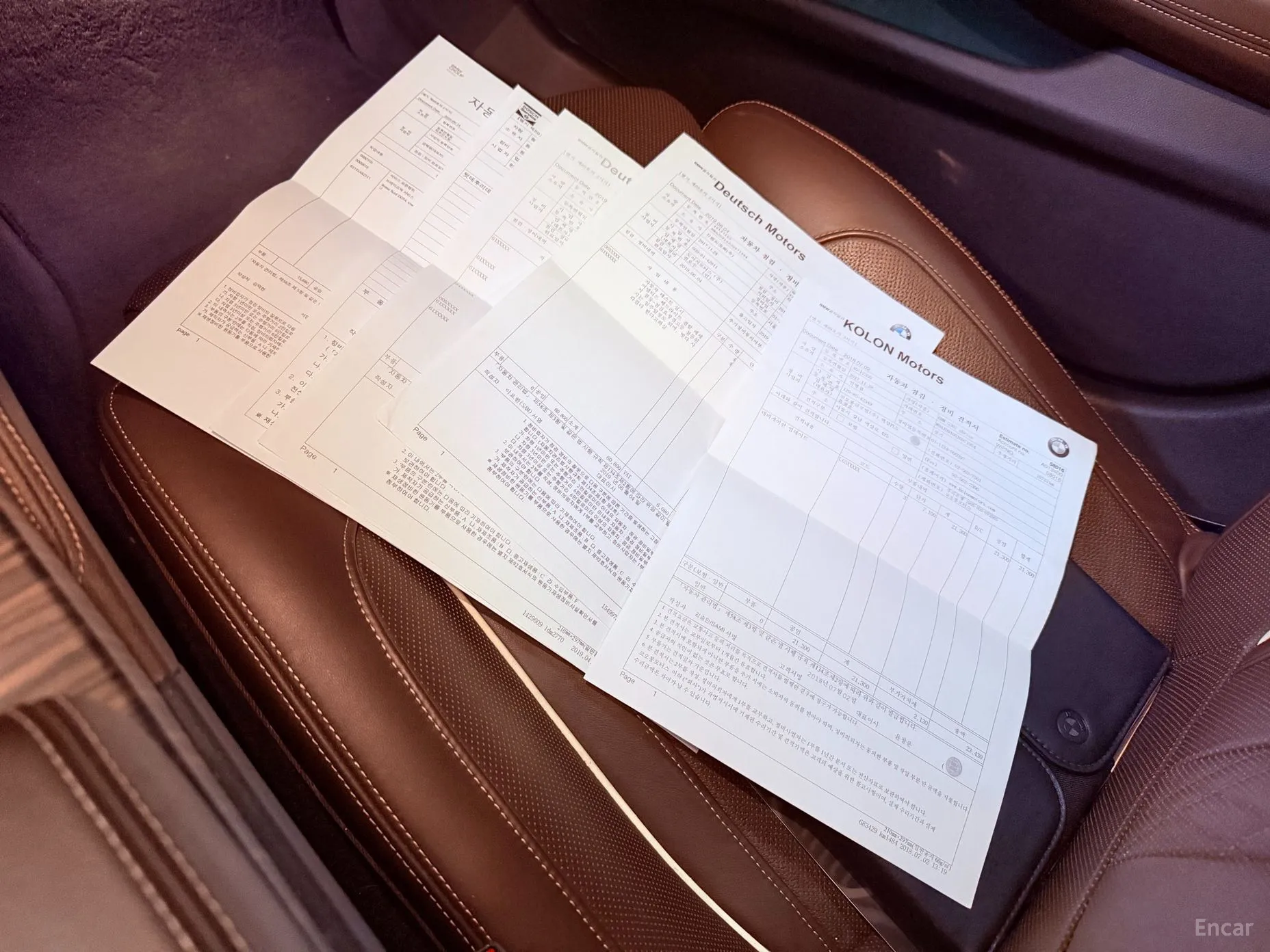 BMW 5 Series (G30) превью 20