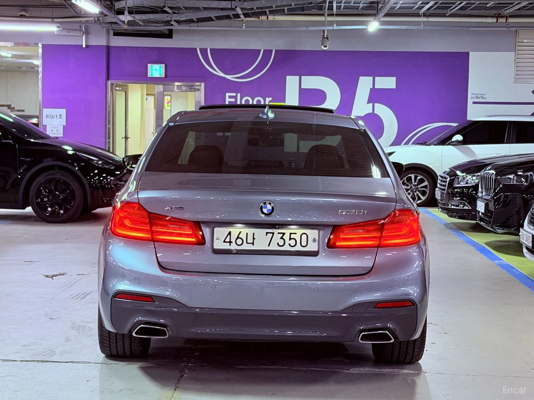 BMW 5 Series (G30) превью 4