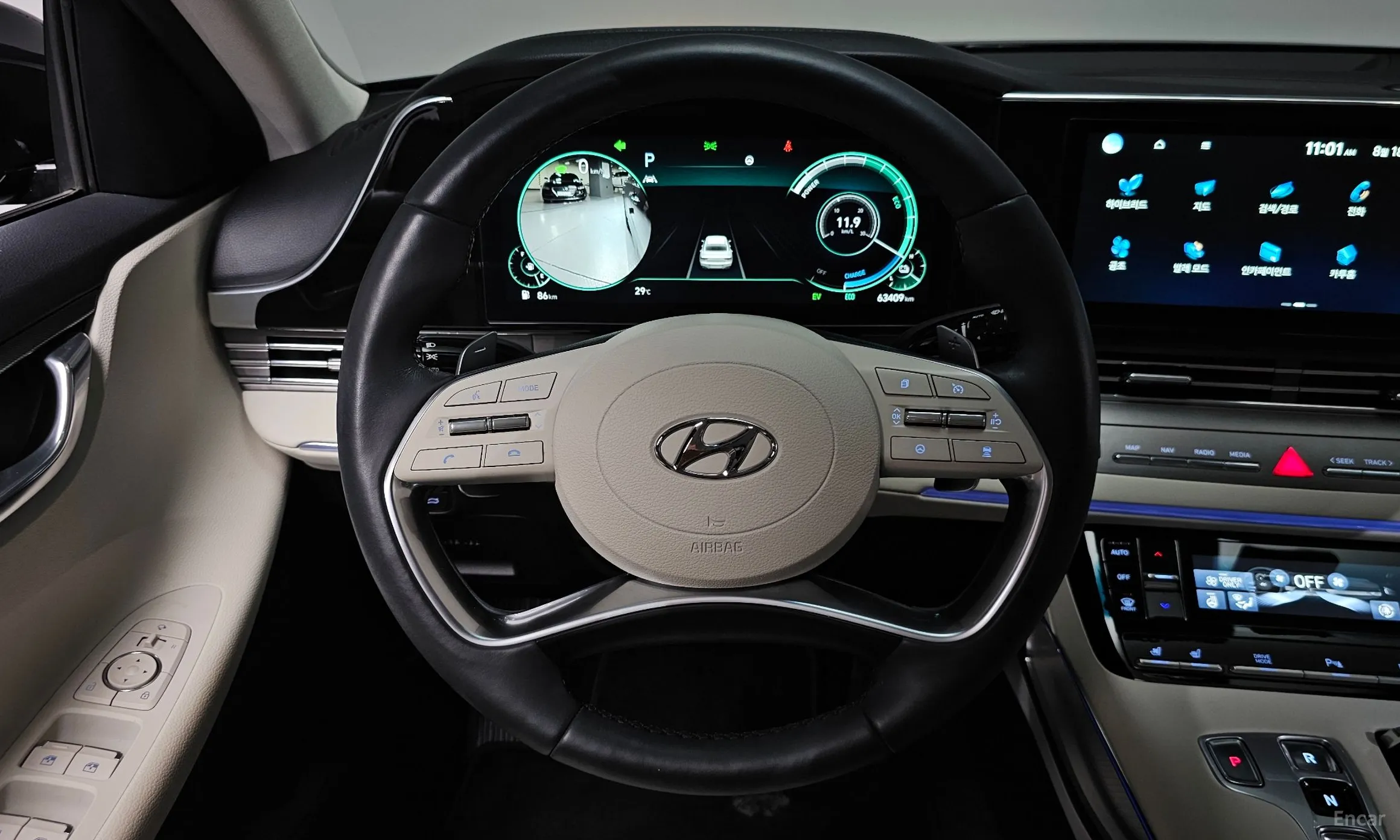 Hyundai Grandeur IG Hybrid превью 13