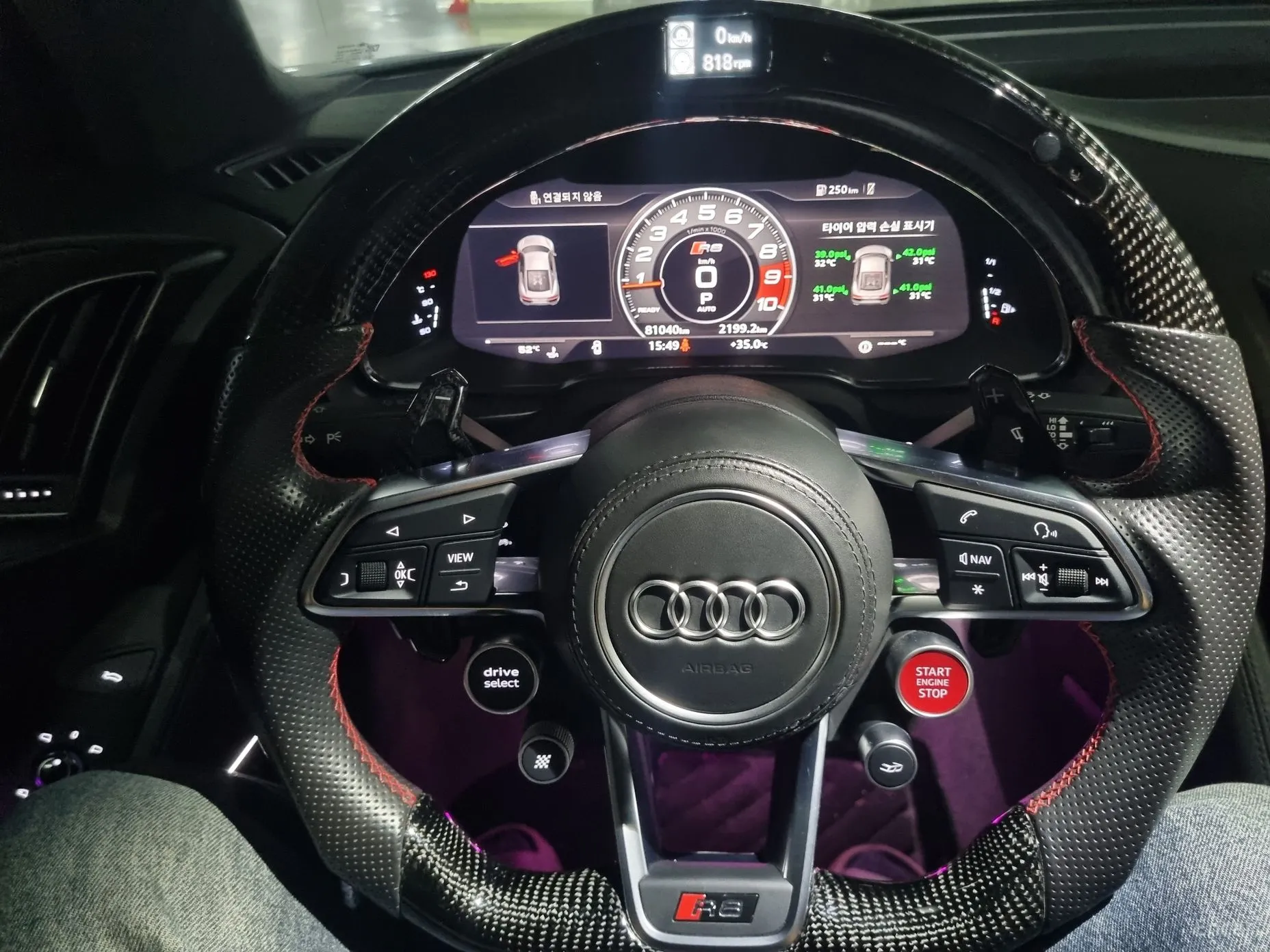 Audi R8 (4S) превью 9