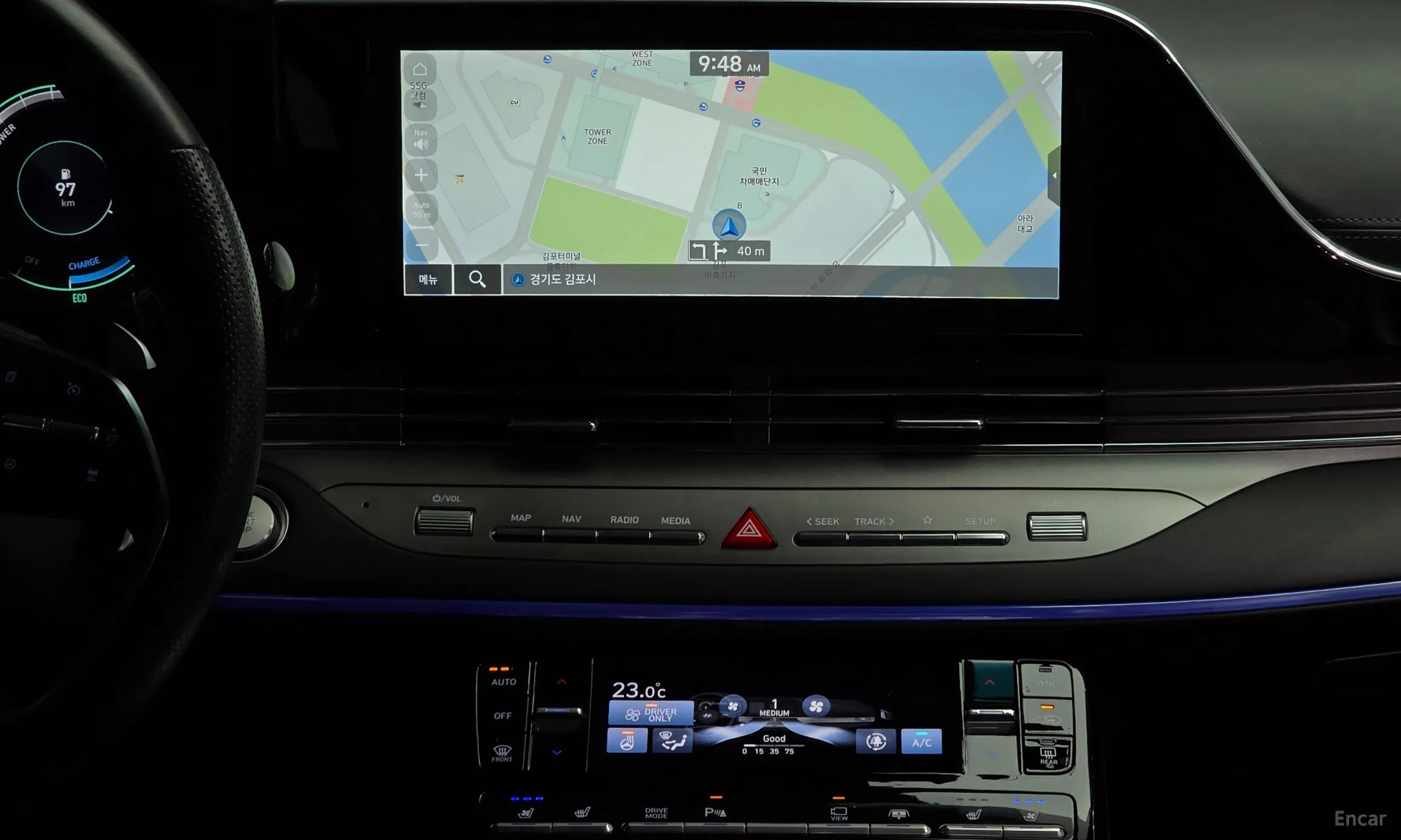 Hyundai Grandeur IG Hybrid превью 14