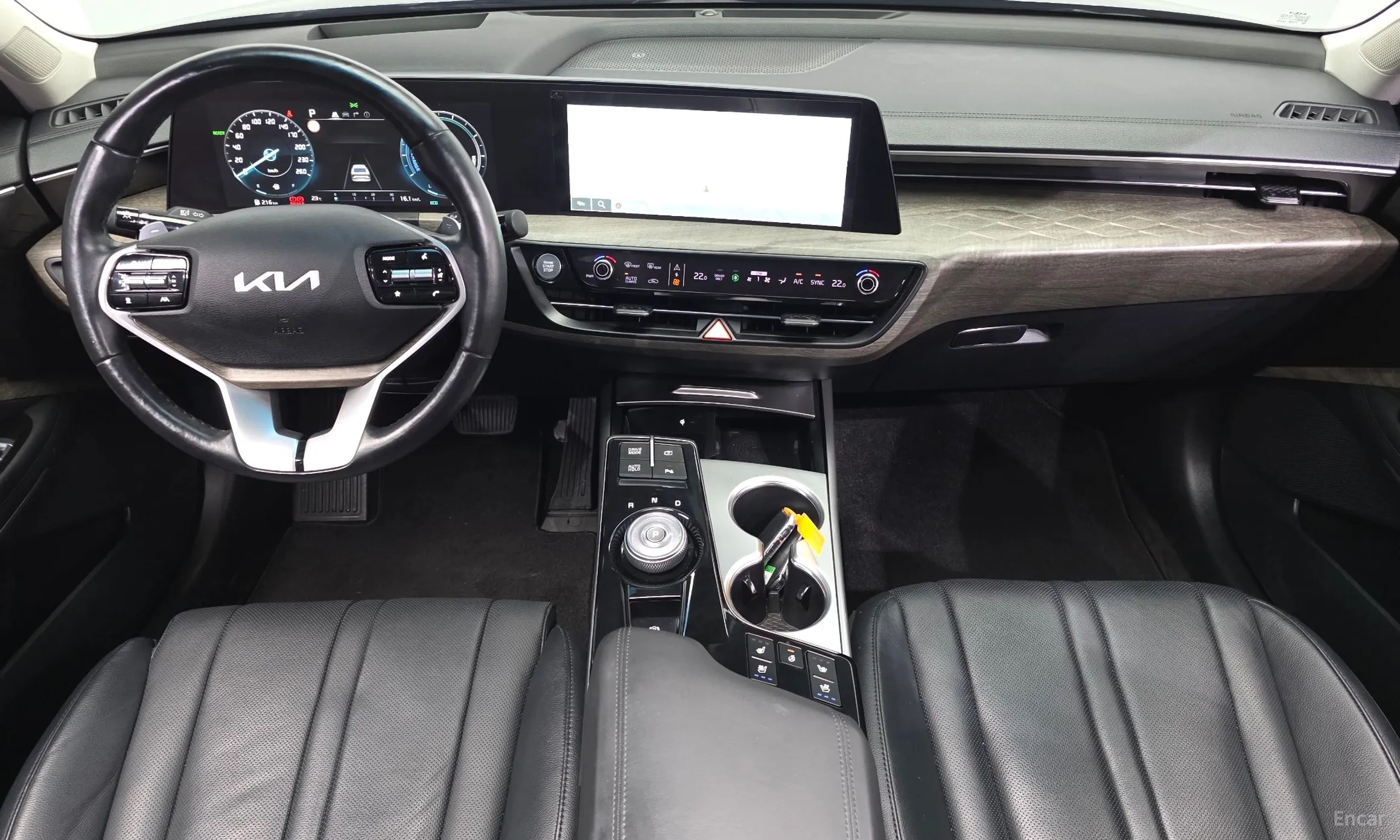 Kia K8 Hybrid превью 7