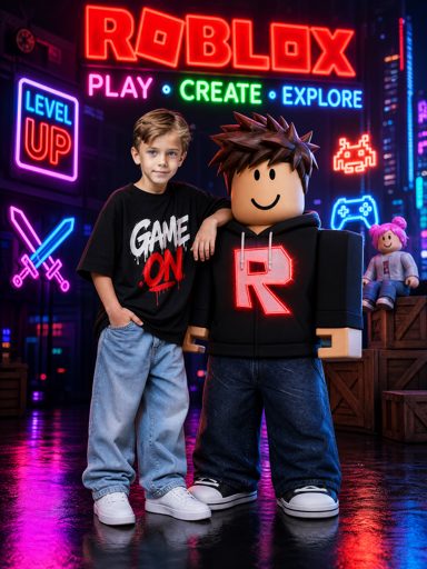 Фотосессия в мире Roblox