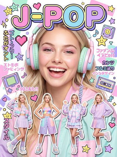 Звезда J-Pop на обложке