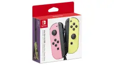 Box art for the Pastel Pink/Pastel Yellow Joy-Cons