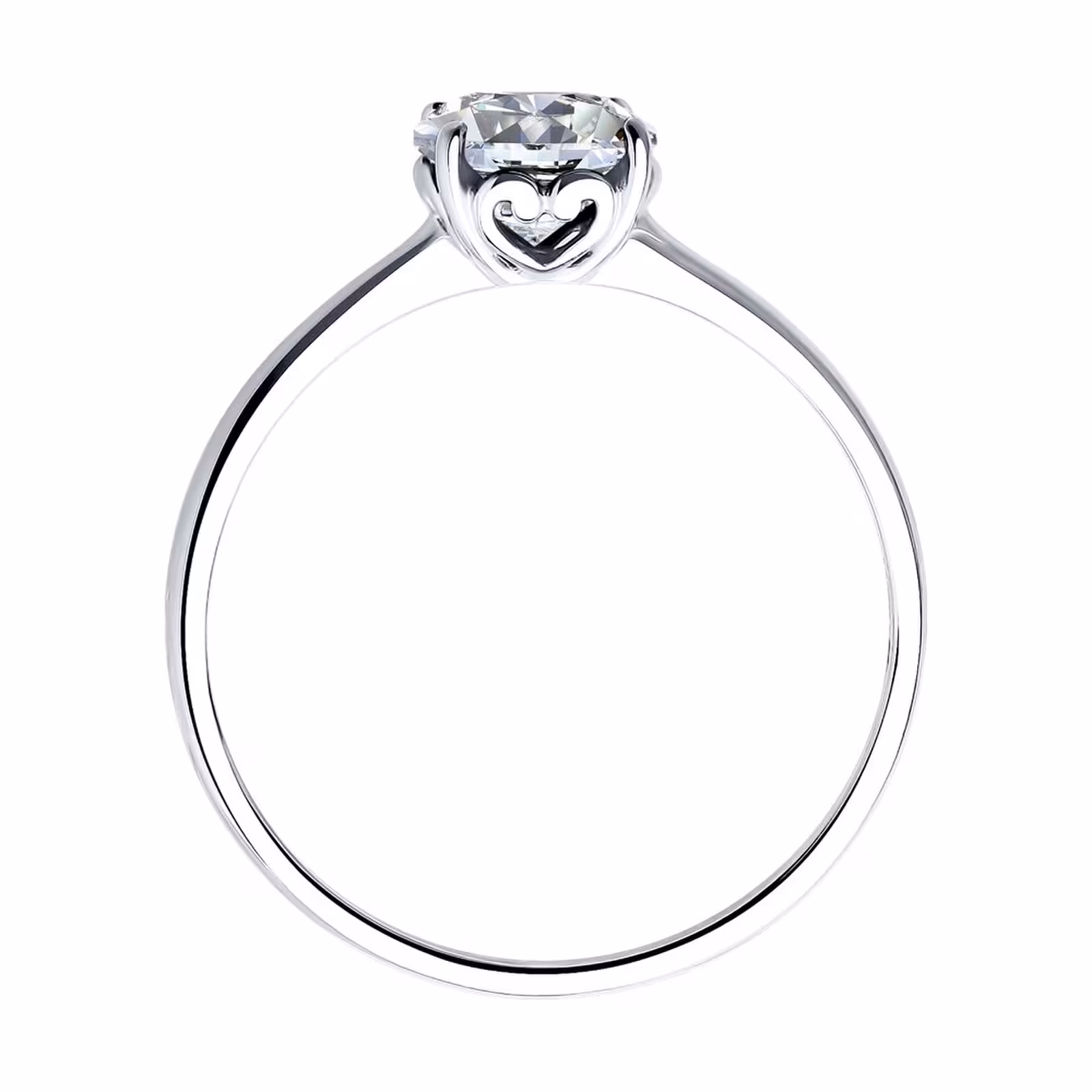Кольцо из серебра со Swarovski Zirconia — фото 2