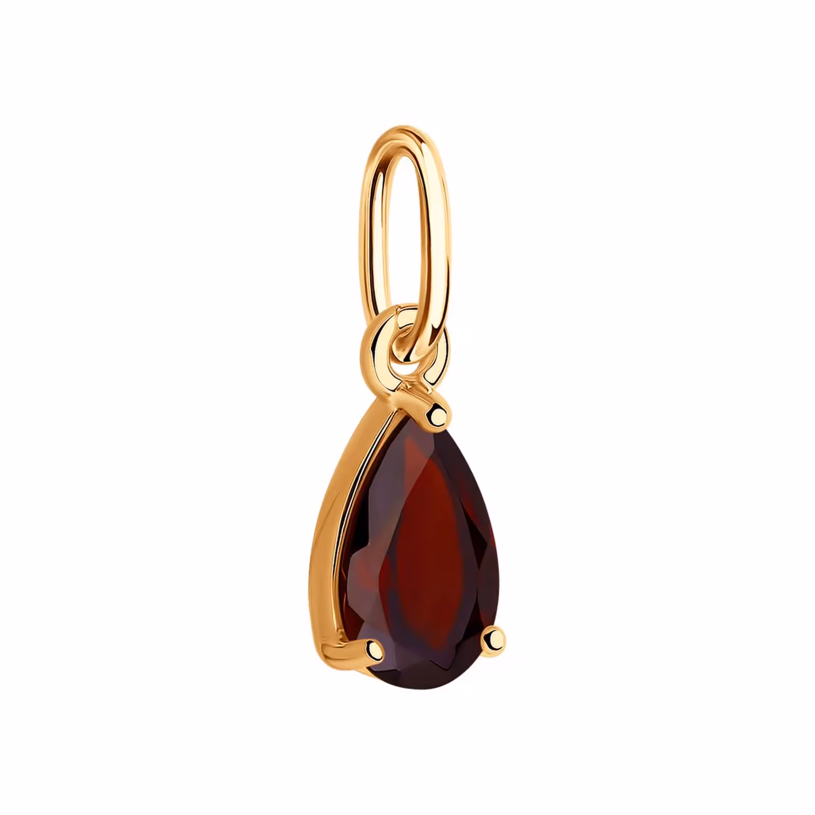 Подвеска из золота с гранатом — фото 2