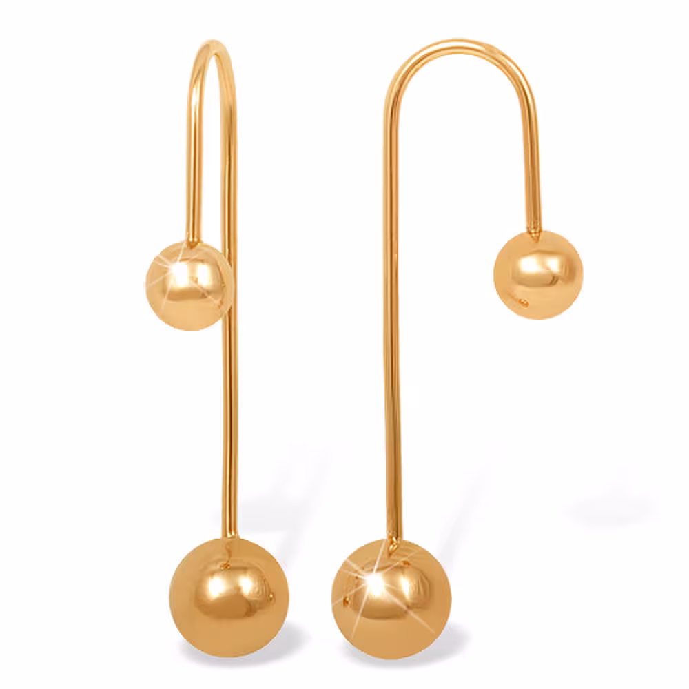 Серьги из золота