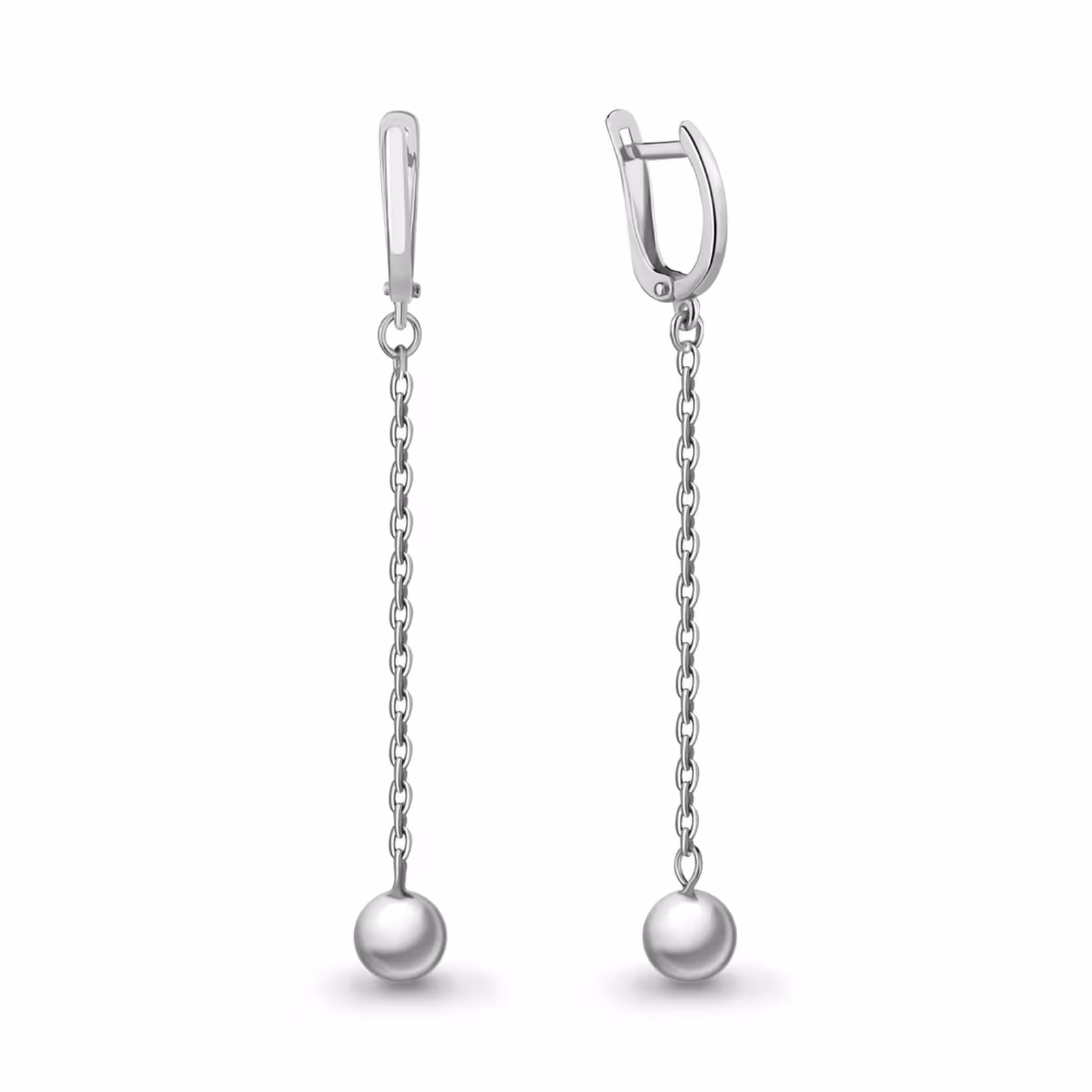 Серьги из серебра
