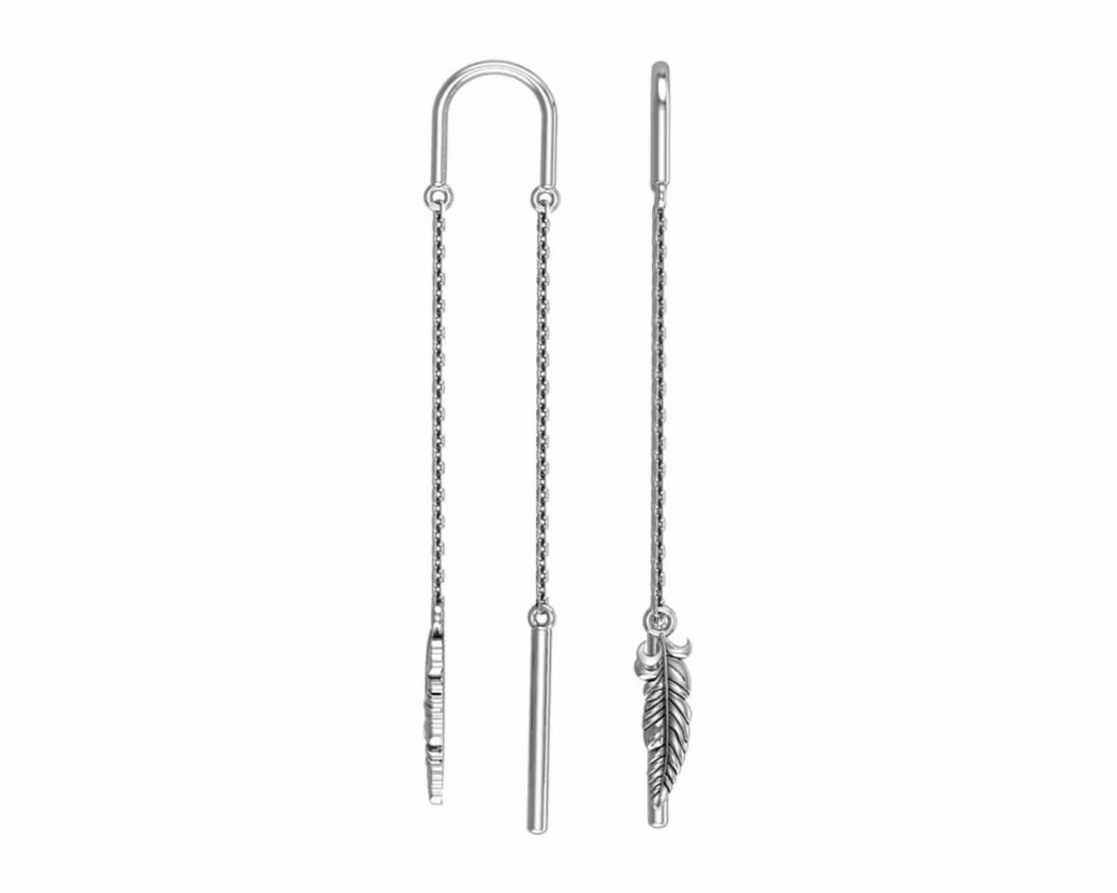 Серьги из серебра