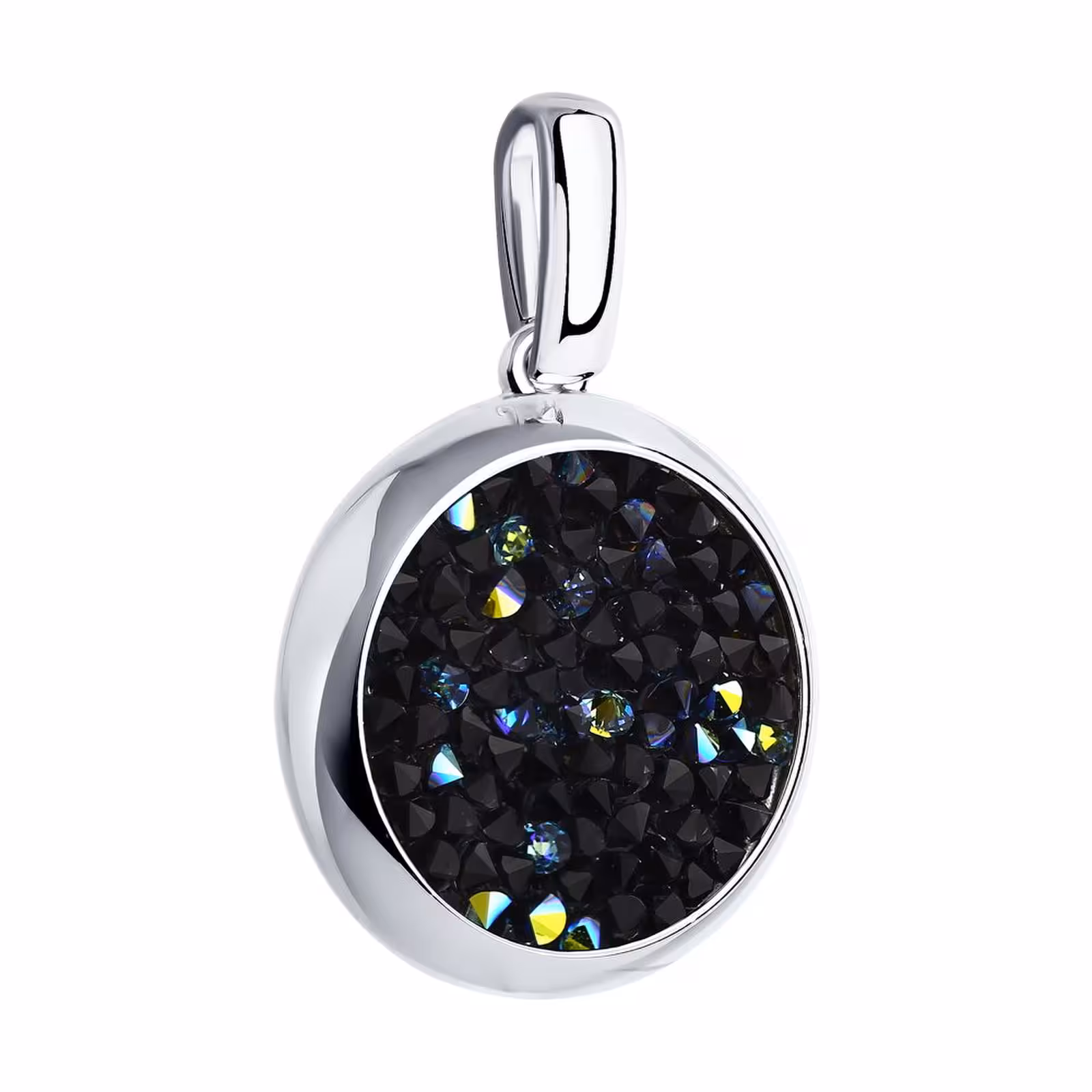 Подвеска из серебра с кристаллами Swarovski — фото 2