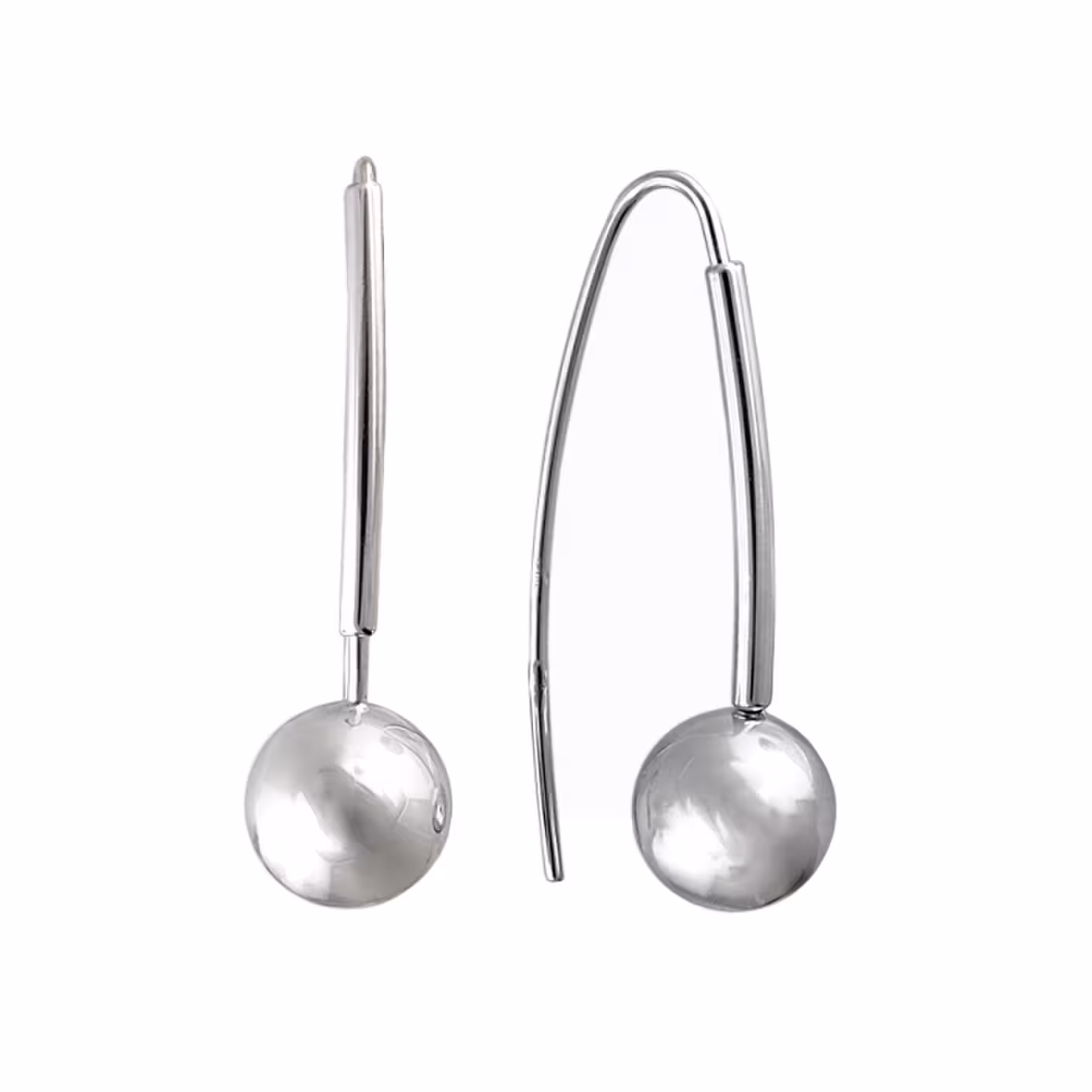 Серьги из серебра