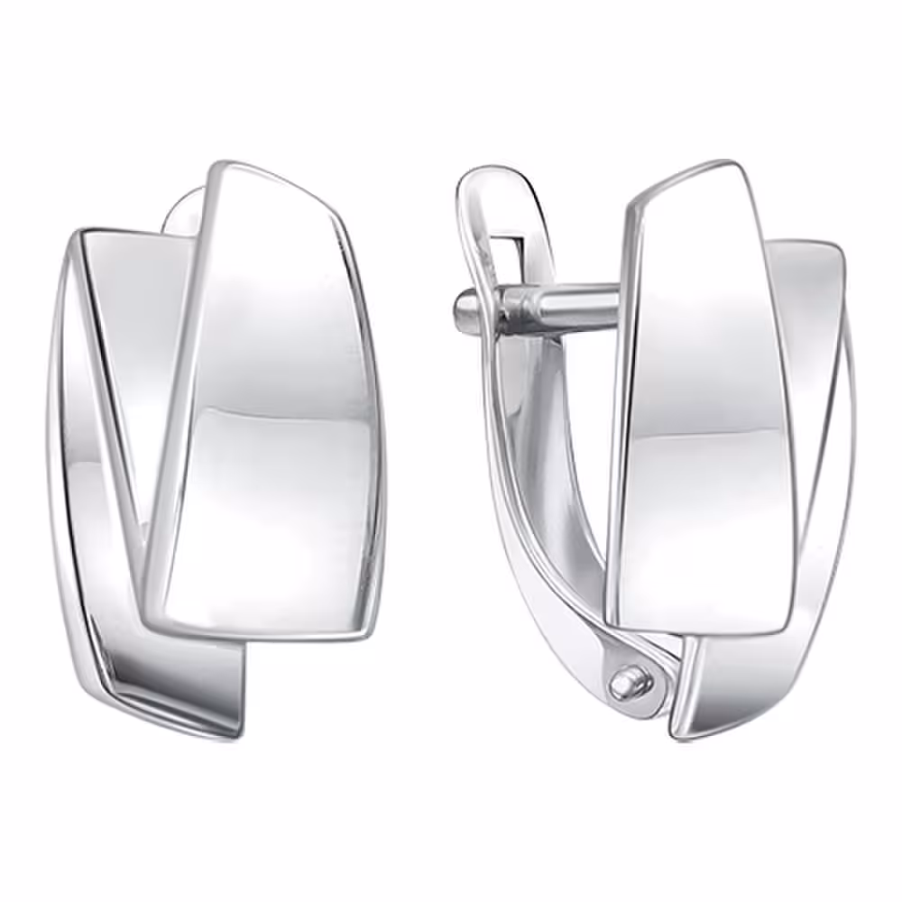 Серьги из серебра