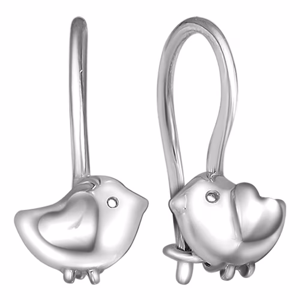 Серьги из серебра