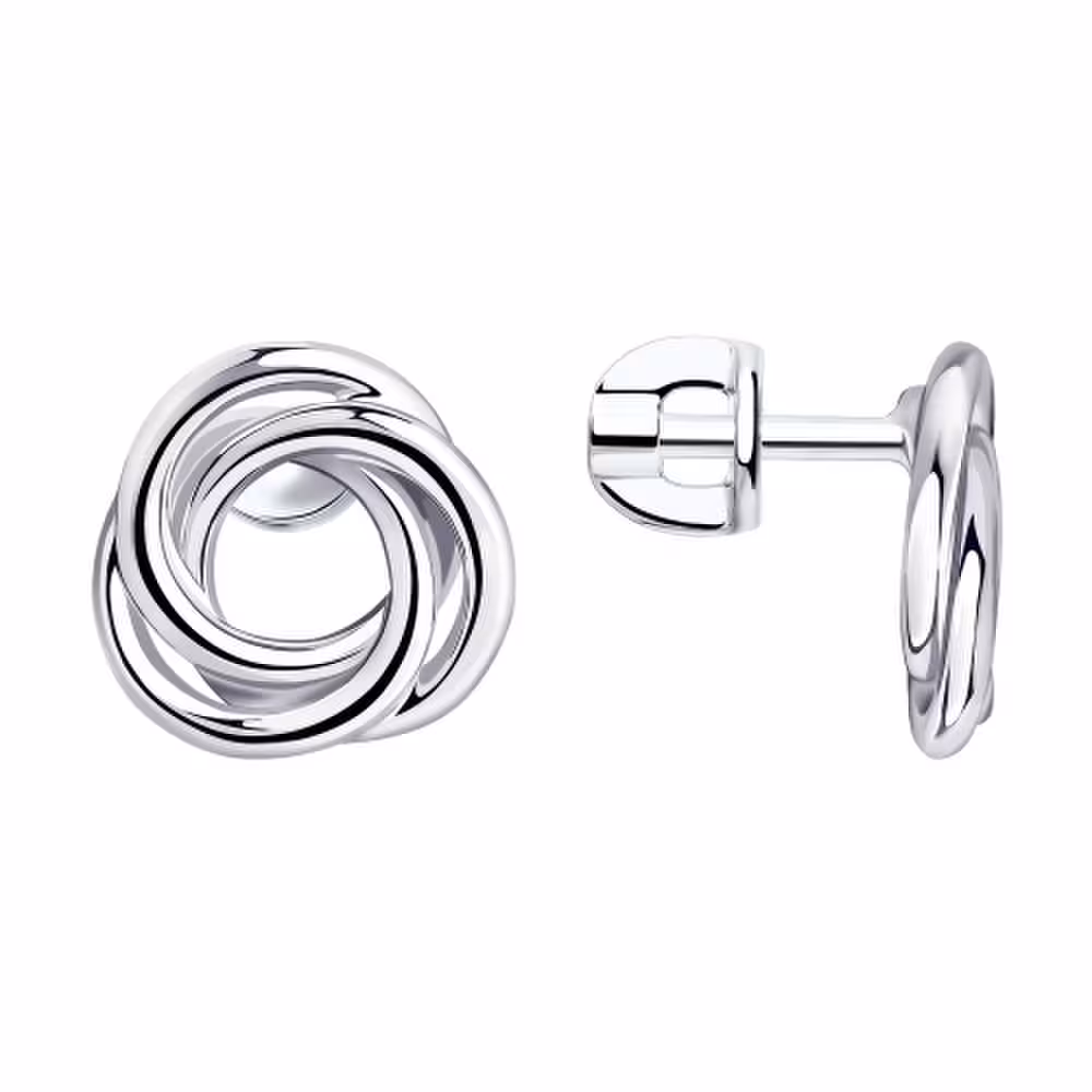Серьги из серебра