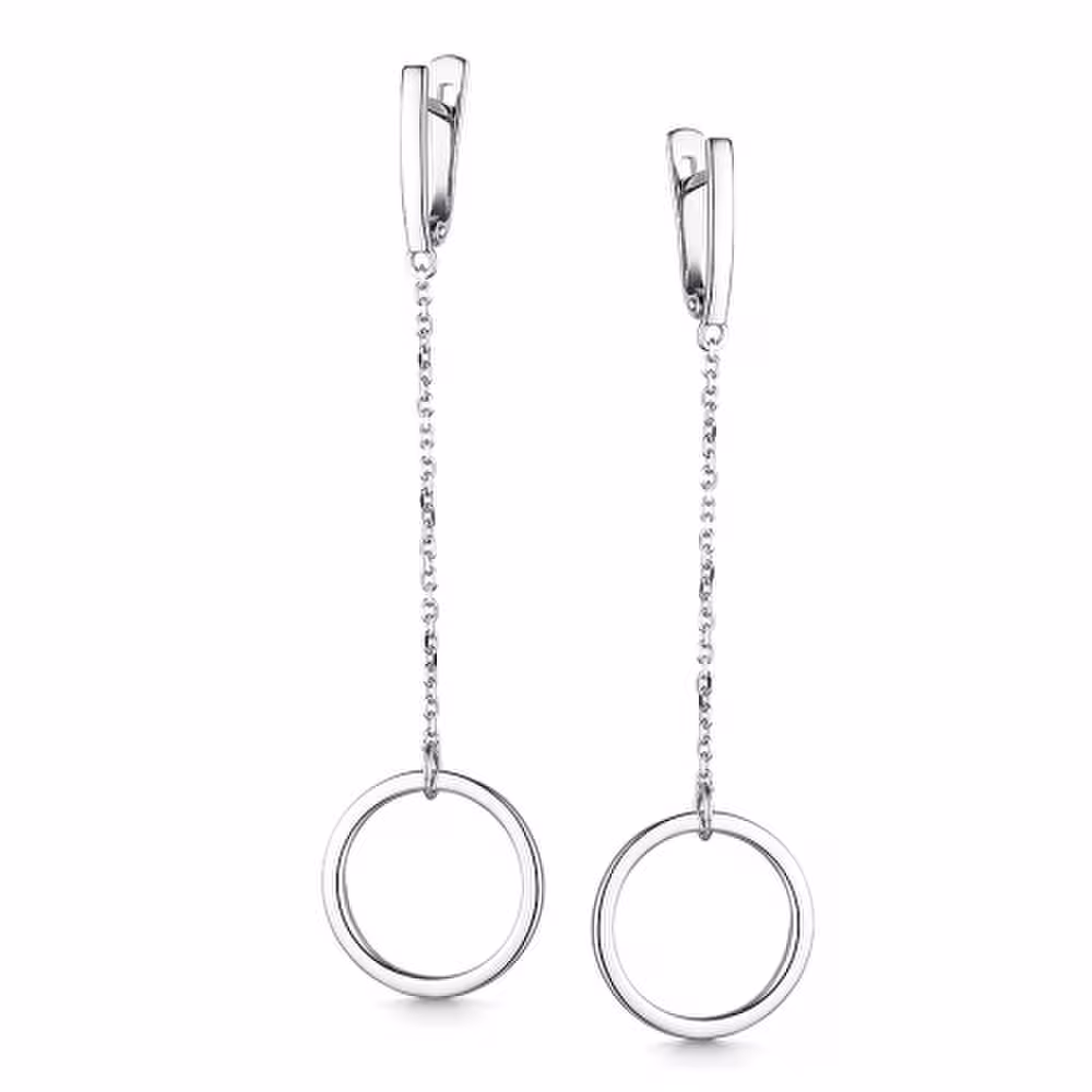 Серьги из серебра