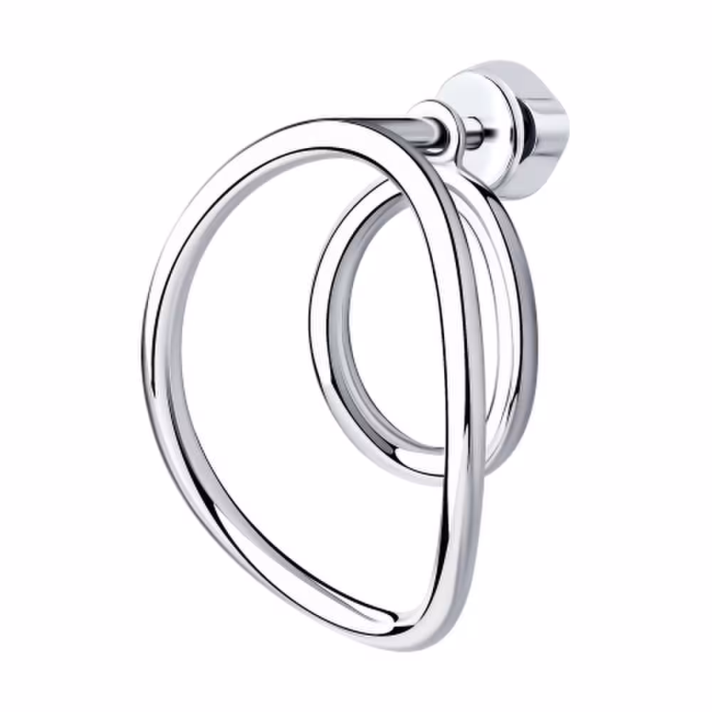 Серьга из серебра