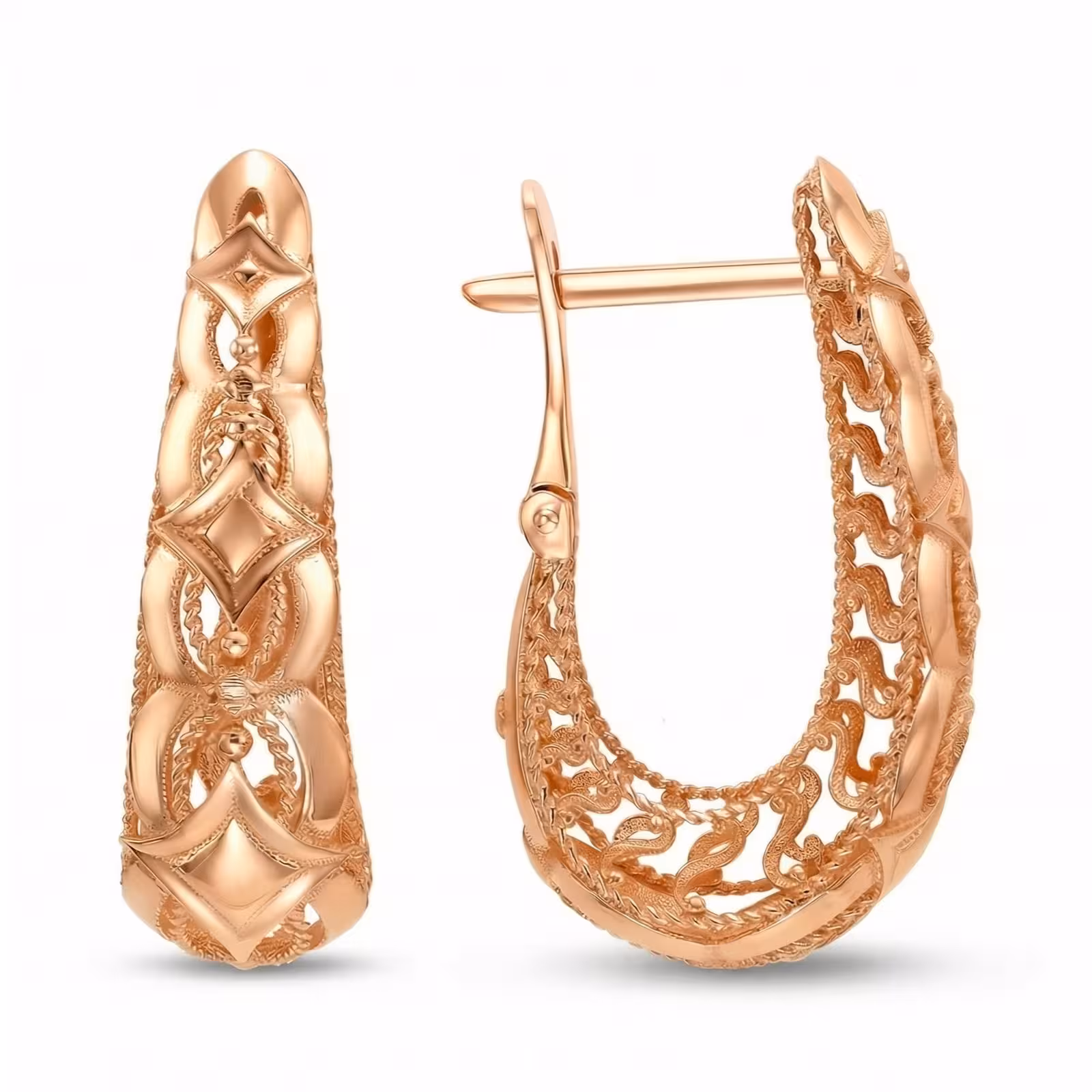 Серьги из золота