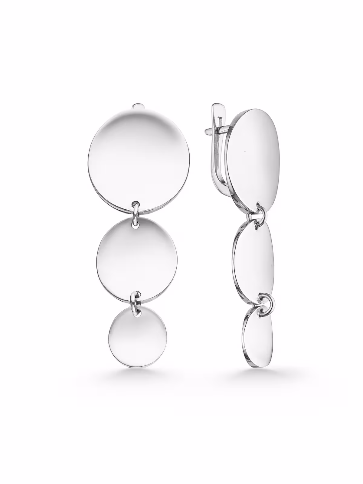 Серьги из серебра
