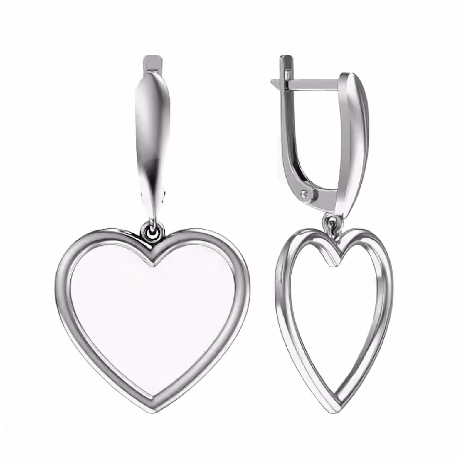 Серьги из серебра