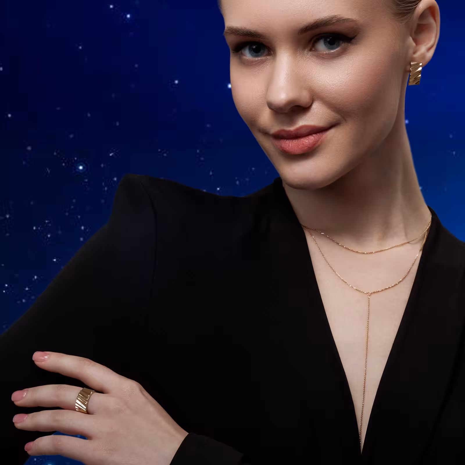 Серьги из золота — фото 5