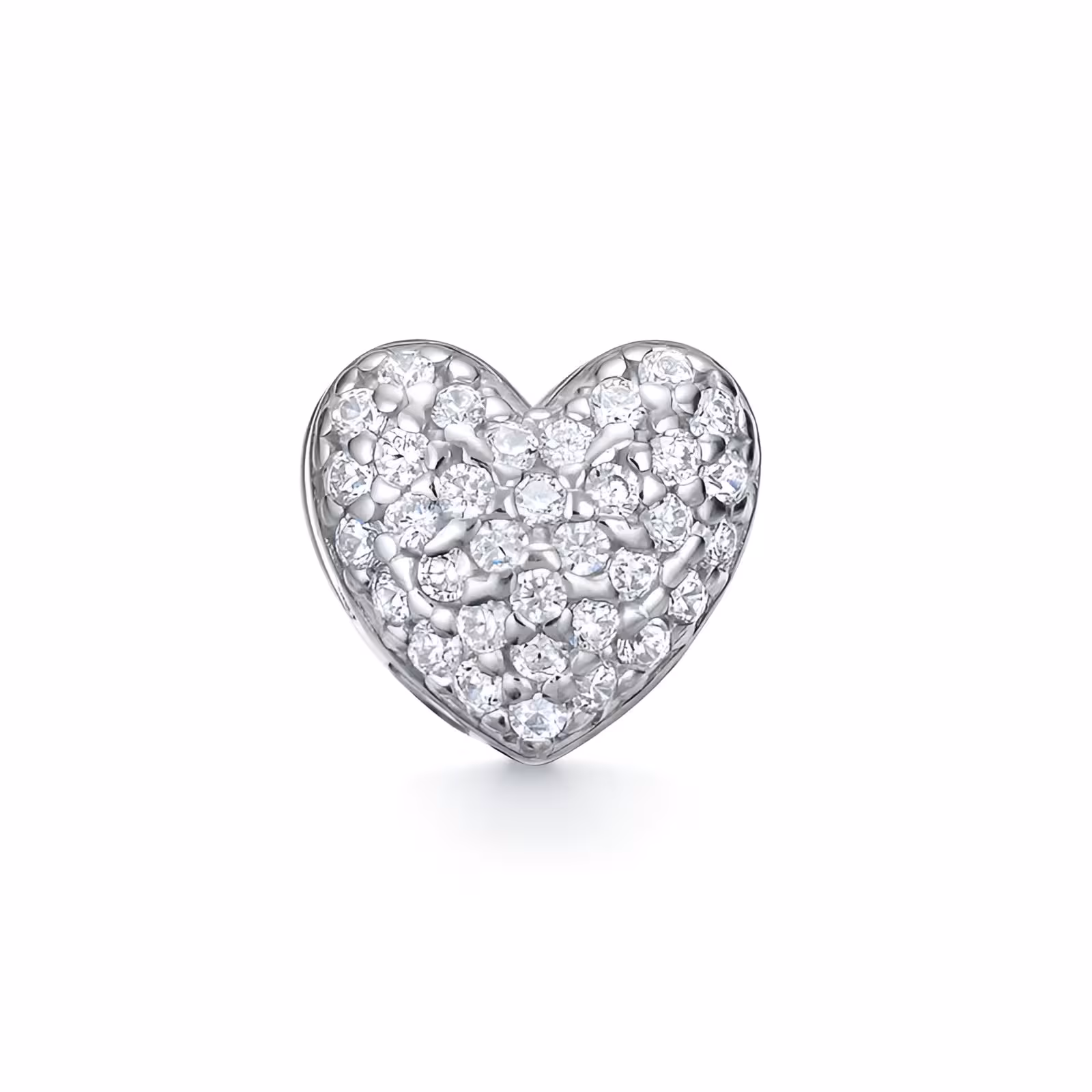 Подвеска из серебра с фианитами
