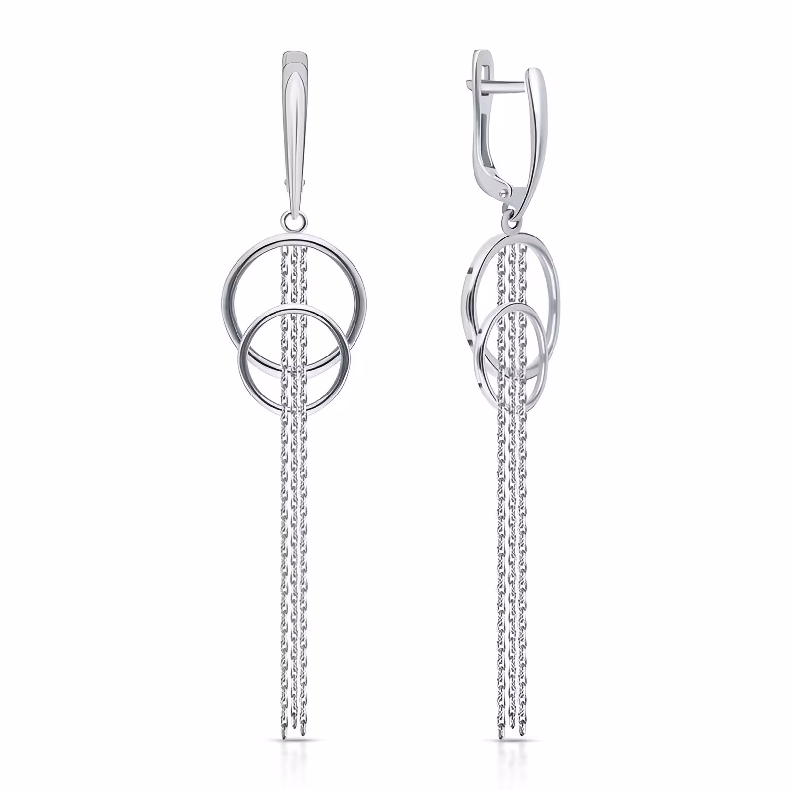 Серьги из серебра