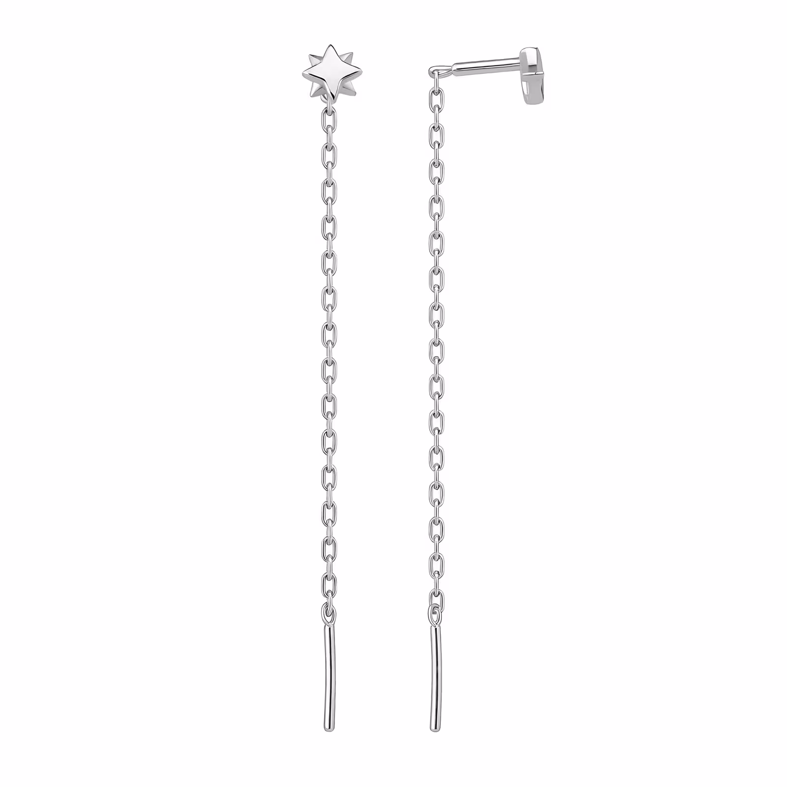 Серьги из серебра