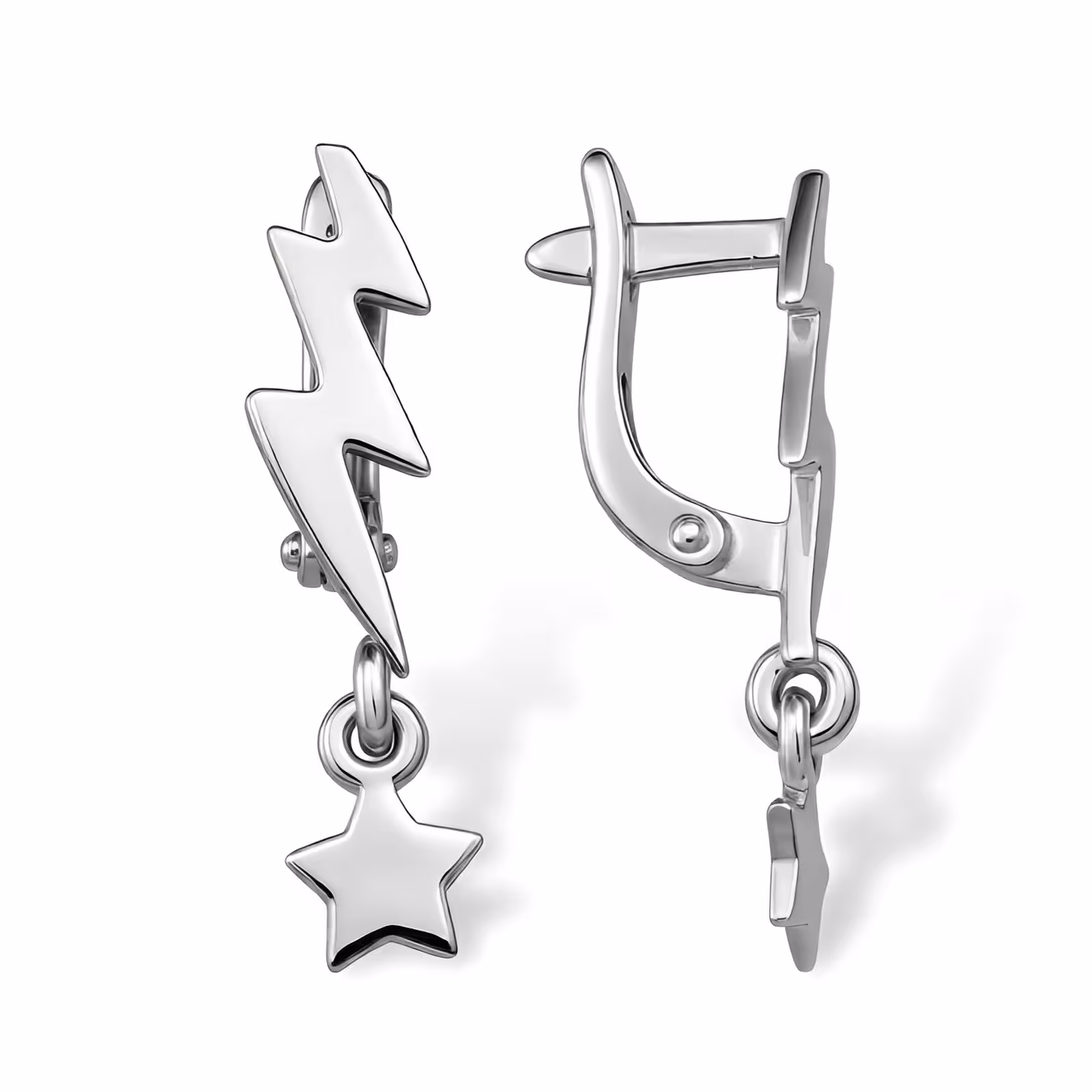 Серьги из серебра