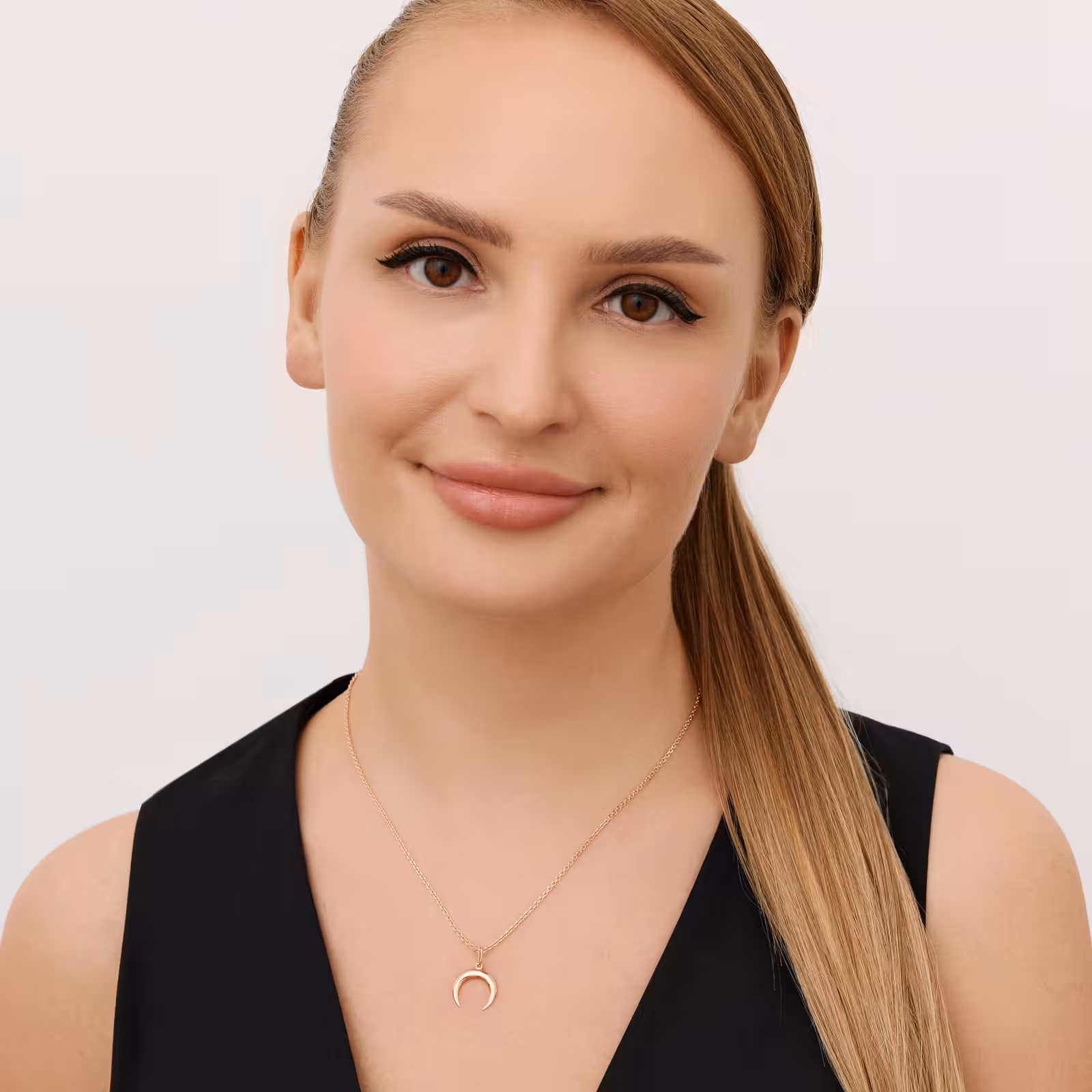 Подвеска из золота "Лунница" — фото 6