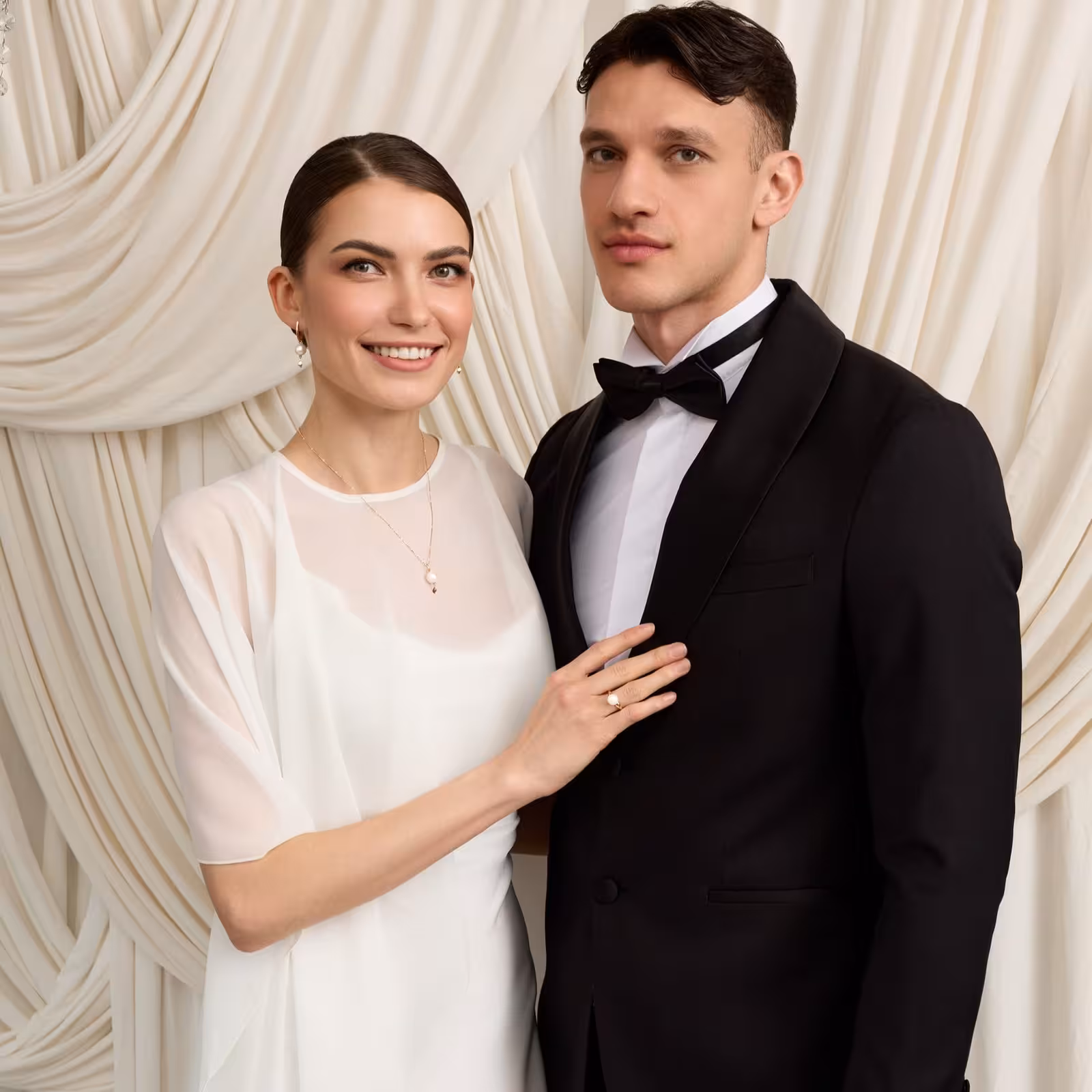 Подвеска из золота с жемчугом — фото 7