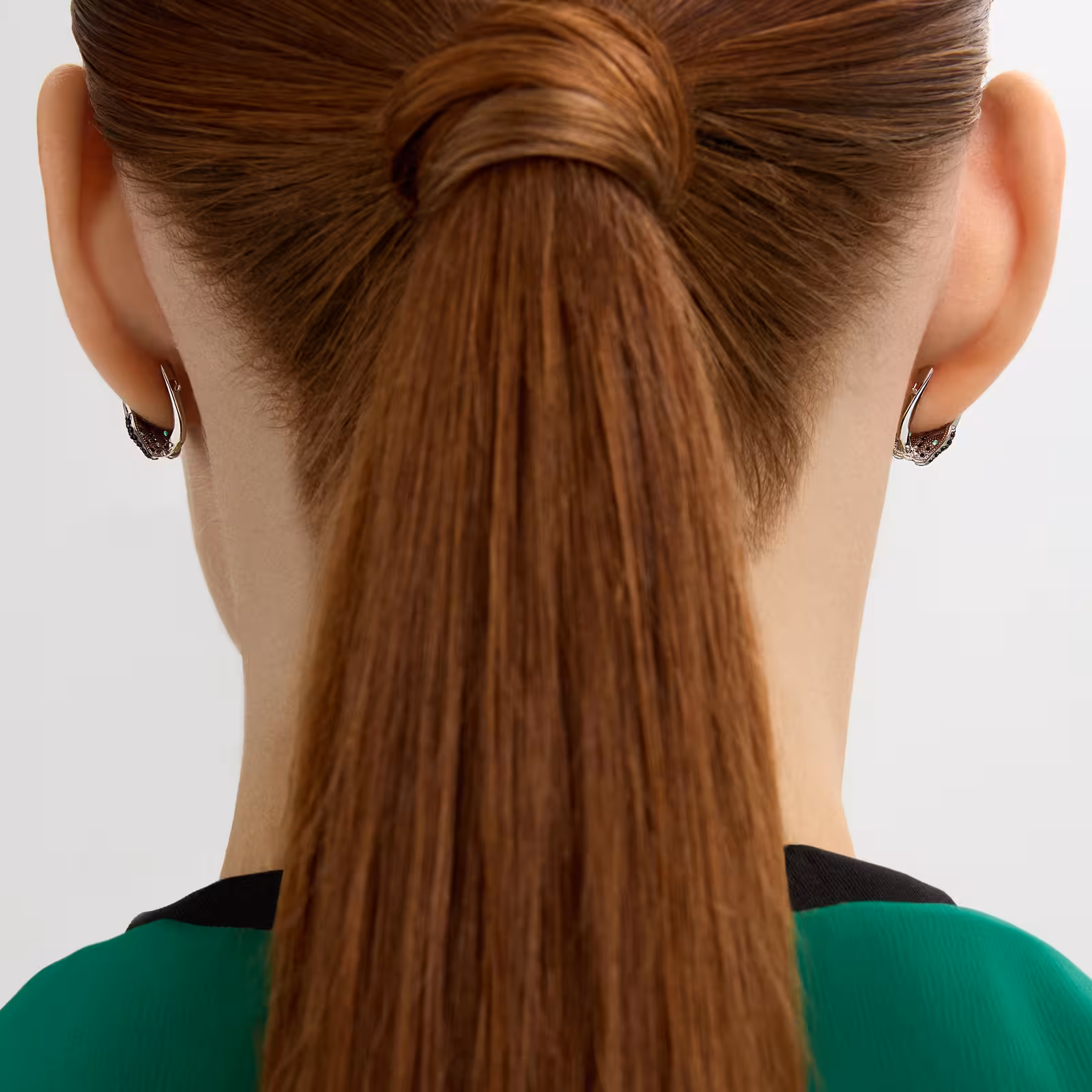 Серьги из серебра с фианитами — фото 4