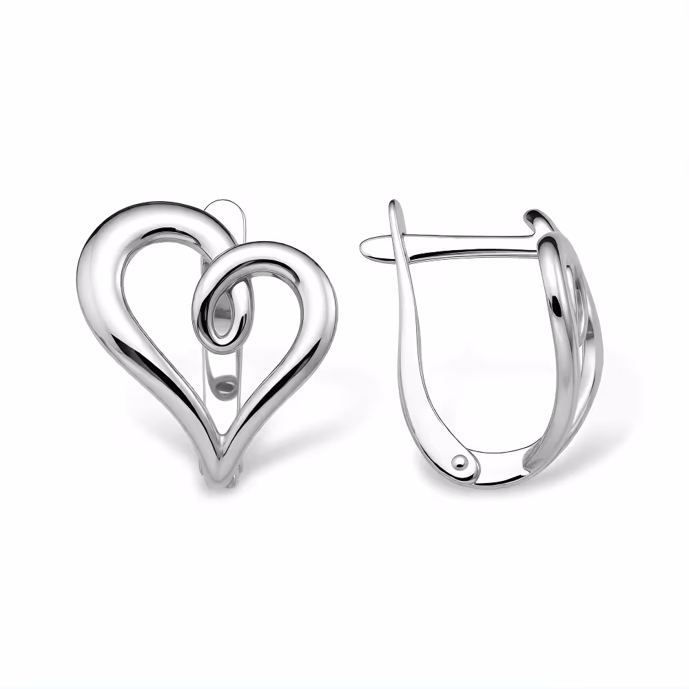 Серьги из серебра